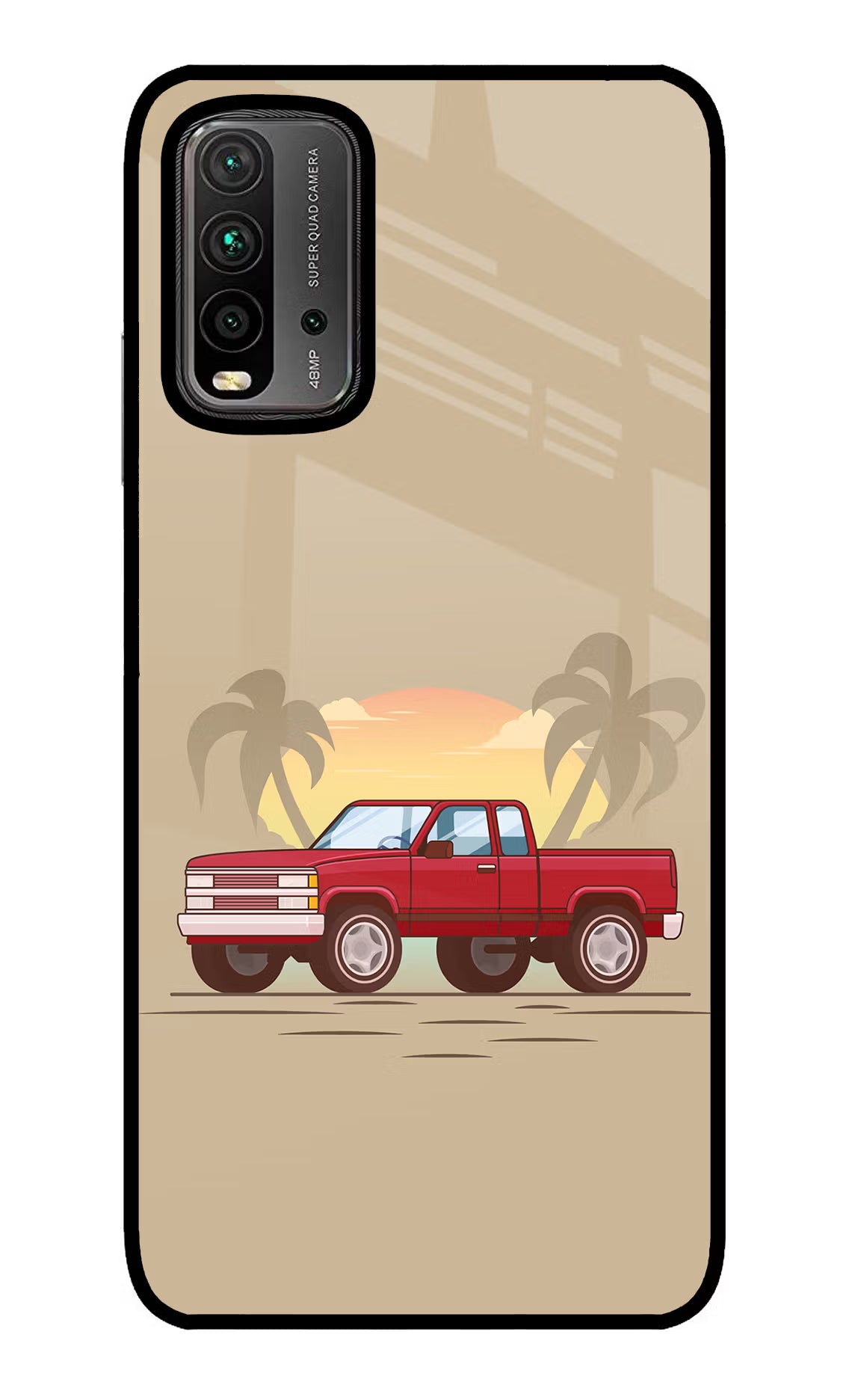 Desert Classic Drive Redmi 9 Power Glass Case - Desert Classic Drive Redmi 9 Power Glass Case Desert Classic Drive Redmi 9 Power Glass Case