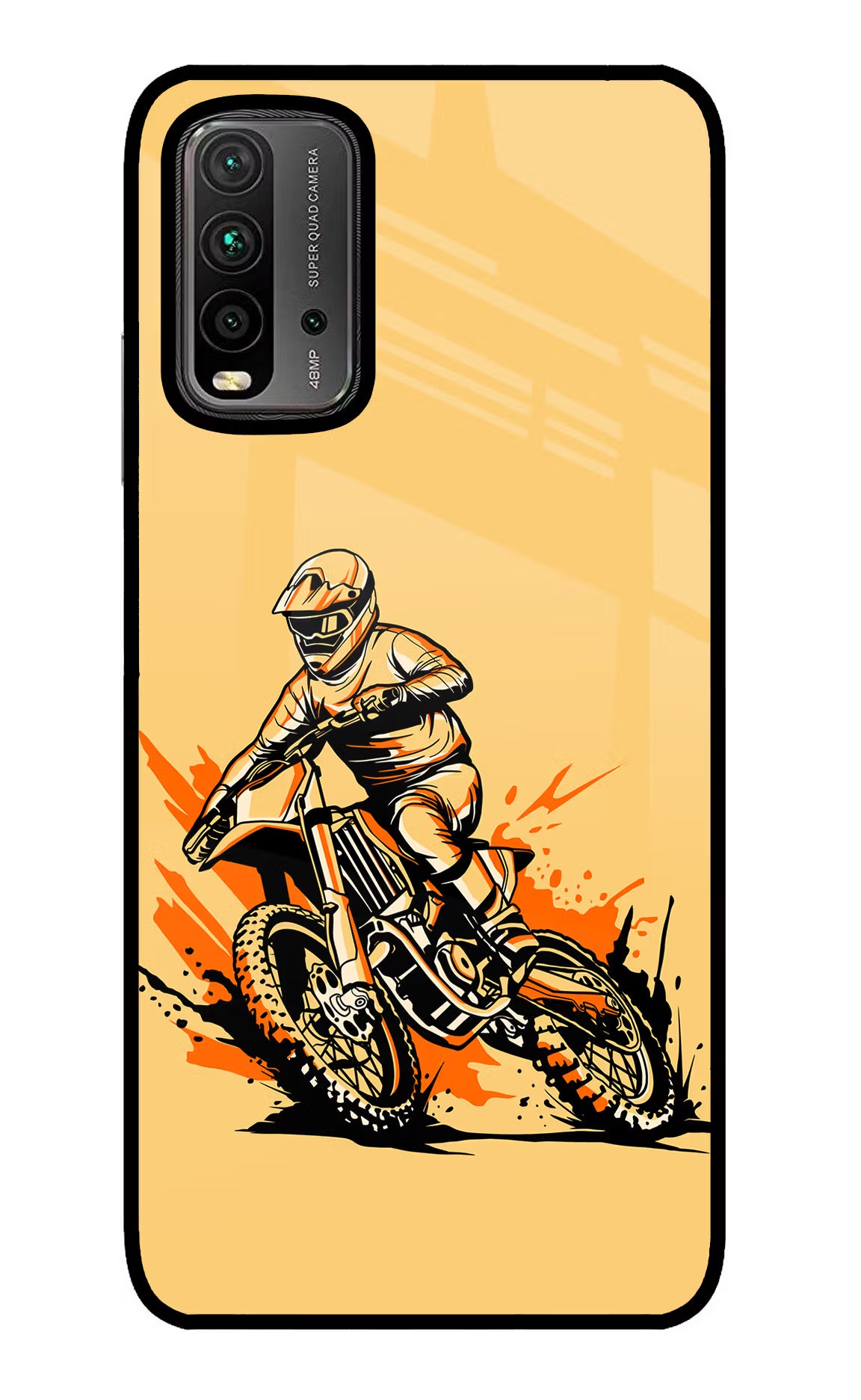 Off-Road Fury Redmi 9 Power Glass Case - Off-Road Fury Redmi 9 Power Glass Case Off-Road Fury Redmi 9 Power Glass Case