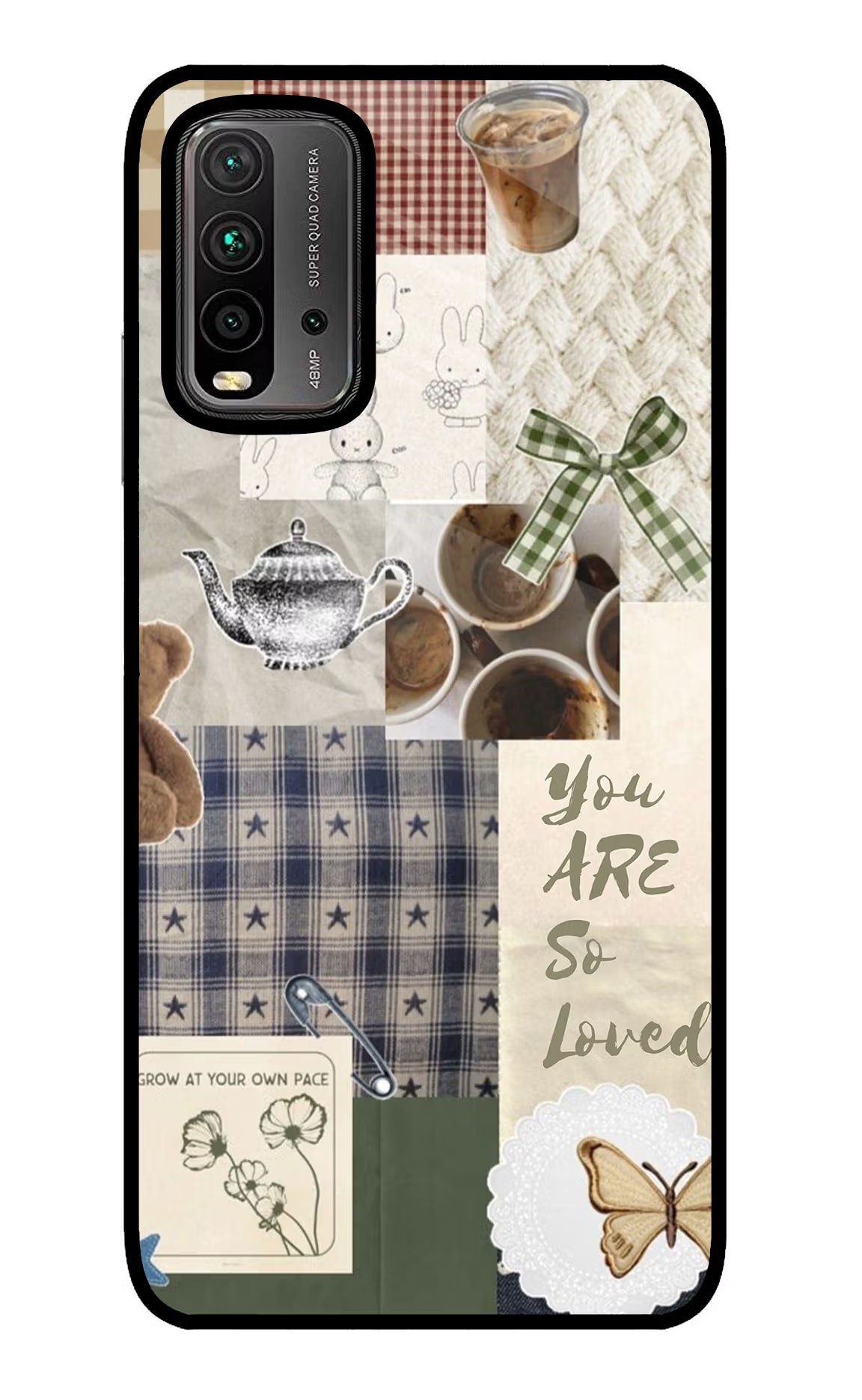 Cookie Redmi 9 Power Glass Case - Cookie Redmi 9 Power Glass Case Cookie Redmi 9 Power Glass Case