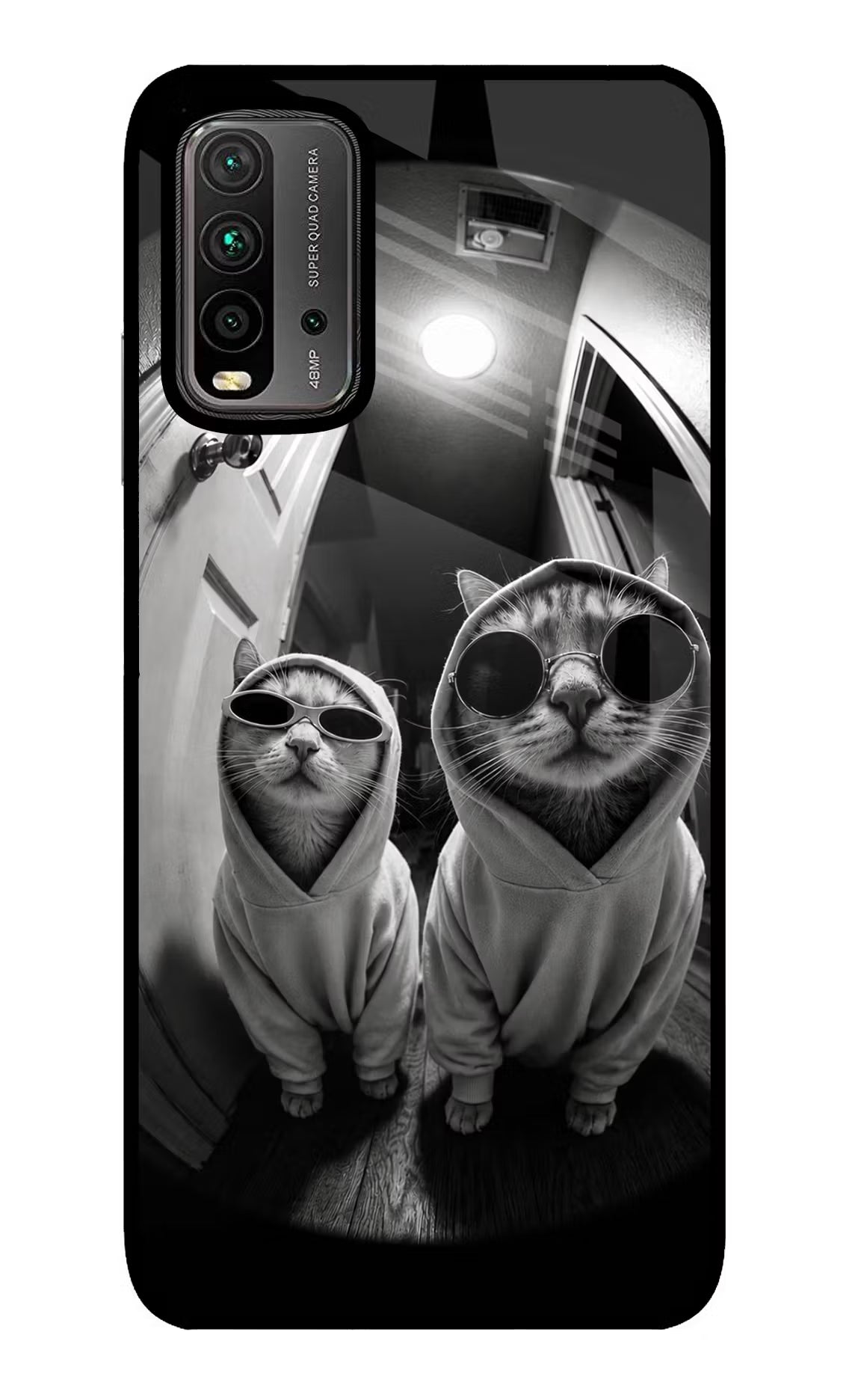 Hood Cats Redmi 9 Power Glass Case - Hood Cats Redmi 9 Power Glass Case Hood Cats Redmi 9 Power Glass Case