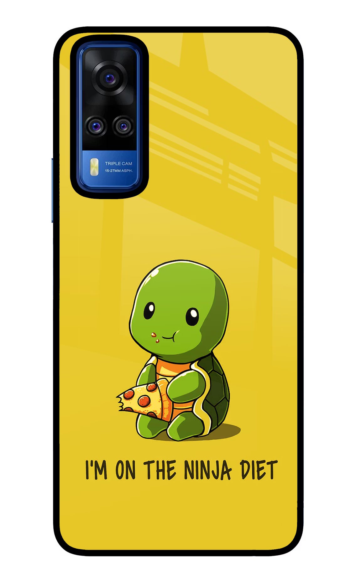 I'm on Ninja Diet Vivo Y51A/Y51 2020 Glass Case - I'm on Ninja Diet Vivo Y51A/Y51 2020 Glass Case I'm on Ninja Diet Vivo Y51A/Y51 2020 Glass Case