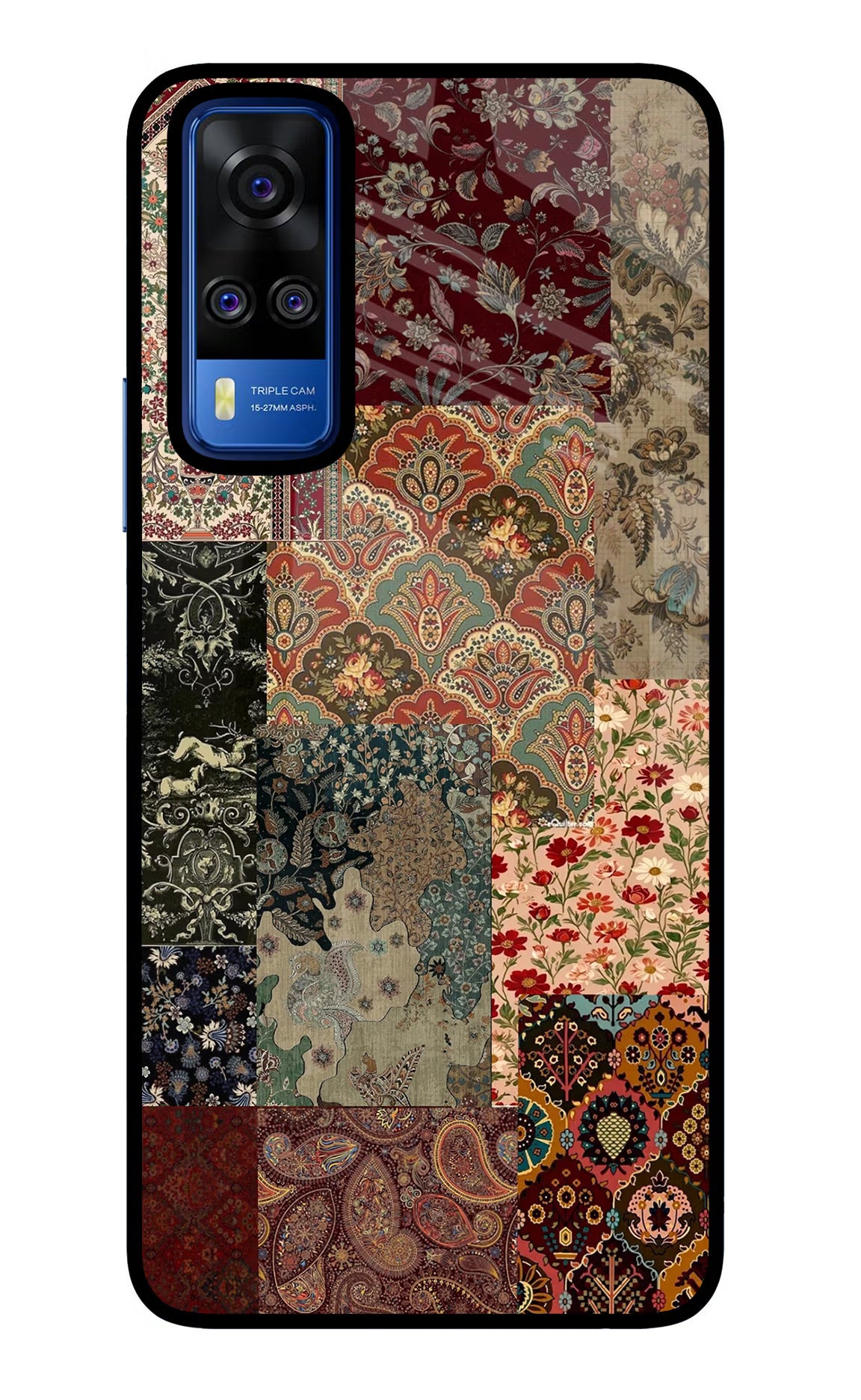 Desi Print Vivo Y51A/Y51 2020 Glass Case - Desi Print Vivo Y51A/Y51 2020 Glass Case Desi Print Vivo Y51A/Y51 2020 Glass Case