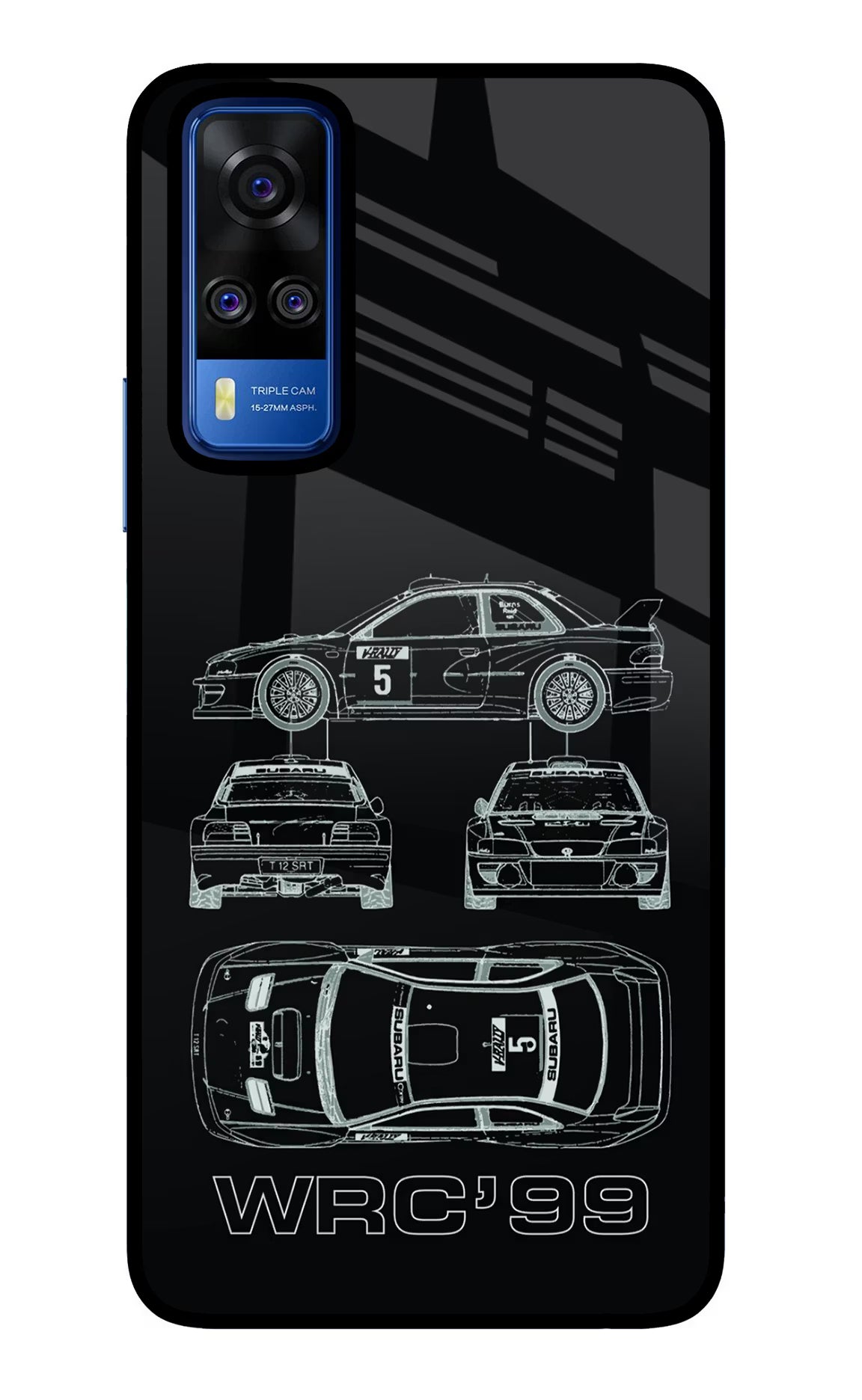 WRC'99 Vivo Y51A/Y51 2020 Glass Case - WRC'99 Vivo Y51A/Y51 2020 Glass Case WRC'99 Vivo Y51A/Y51 2020 Glass Case