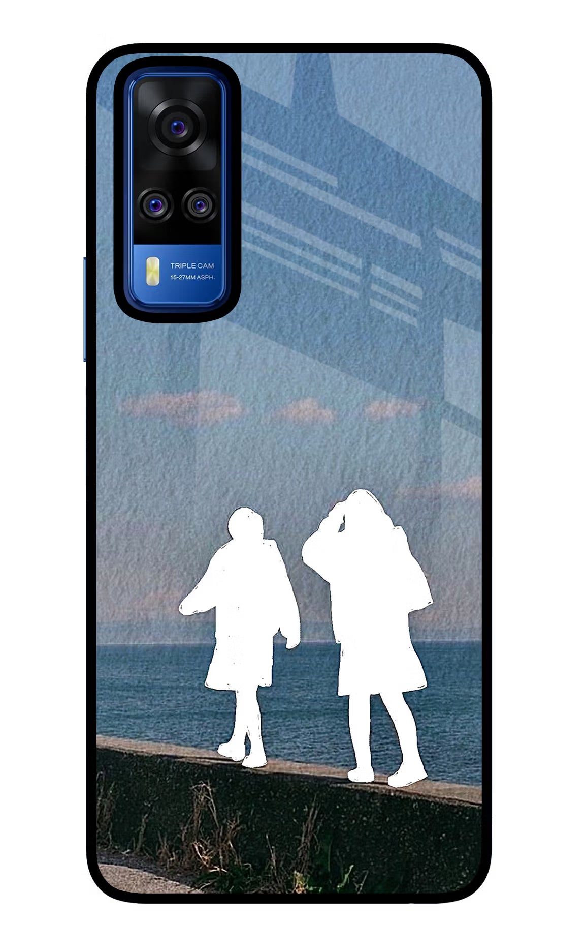 Coastal Dream Vivo Y51A/Y51 2020 Glass Case - Coastal Dream Vivo Y51A/Y51 2020 Glass Case Coastal Dream Vivo Y51A/Y51 2020 Glass Case