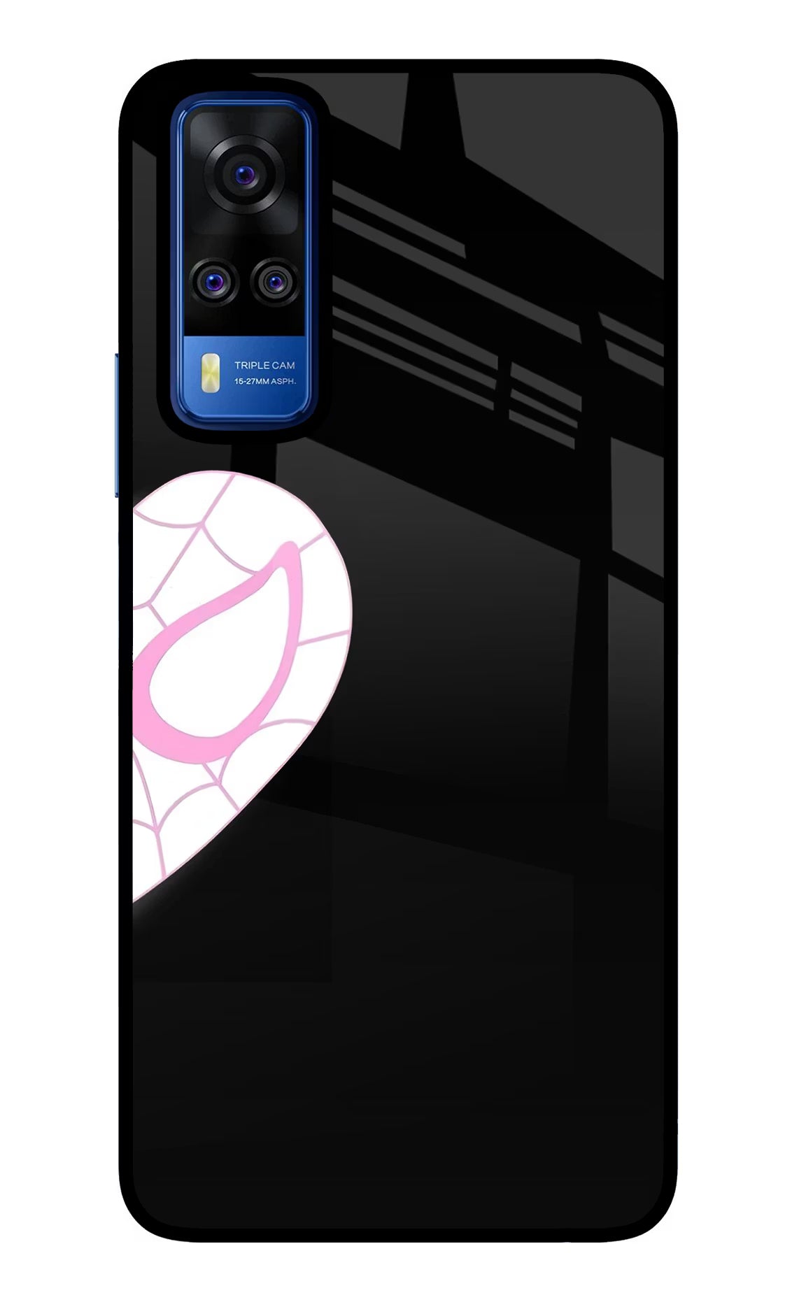 Gwen Mask Vivo Y51A/Y51 2020 Glass Case - Gwen Mask Vivo Y51A/Y51 2020 Glass Case Gwen Mask Vivo Y51A/Y51 2020 Glass Case