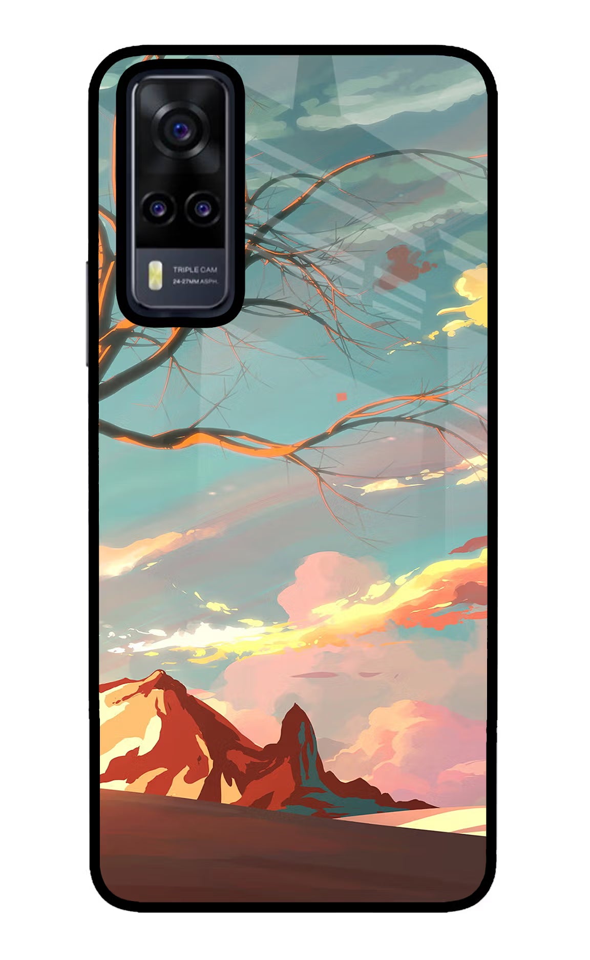 Scenery Vivo Y31 Glass Case - Scenery Vivo Y31 Glass Case Scenery Vivo Y31 Glass Case