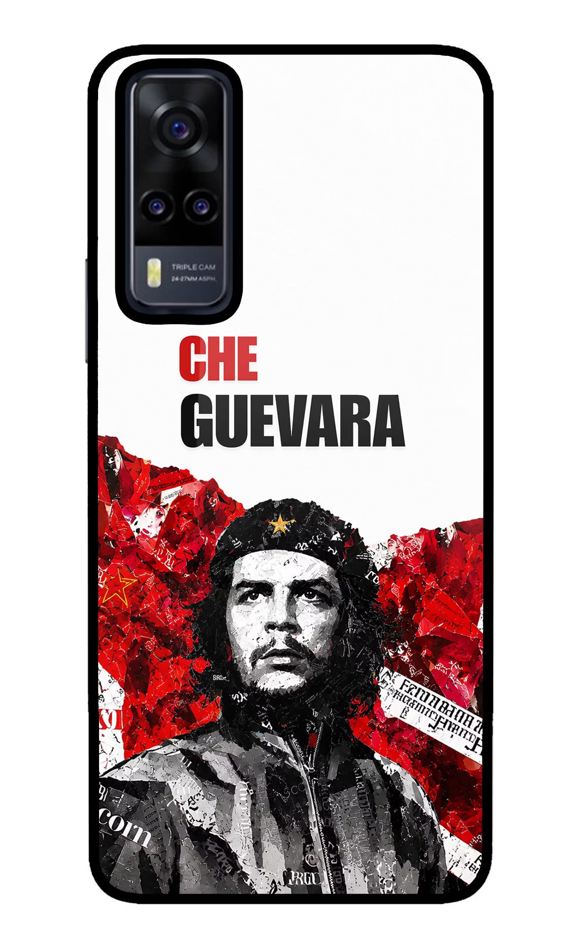Che Guevara Revolution Vivo Y31 Glass Case - Che Guevara Revolution Vivo Y31 Glass Case Che Guevara Revolution Vivo Y31 Glass Case
