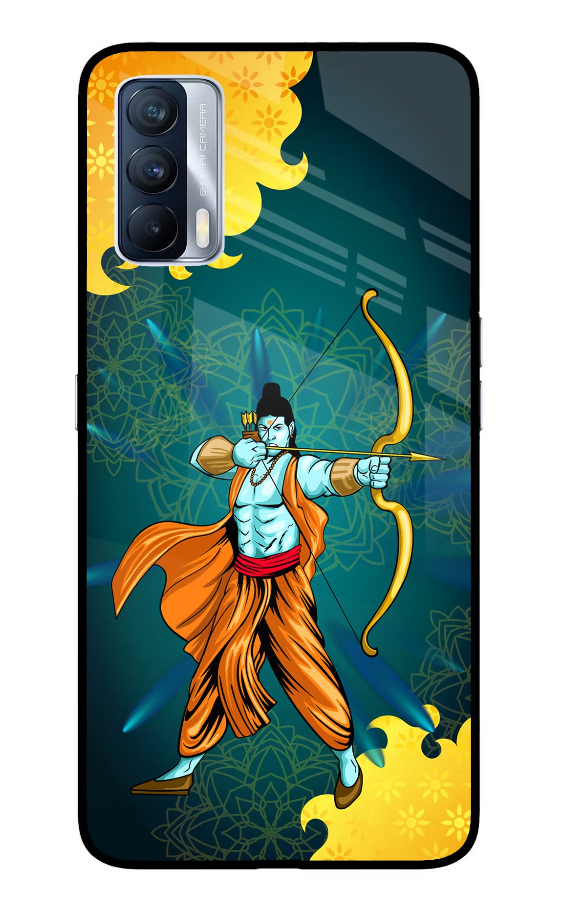 Lord Ram - 6 Realme X7 Glass Case - Lord Ram - 6 Realme X7 Glass Case Lord Ram - 6 Realme X7 Glass Case