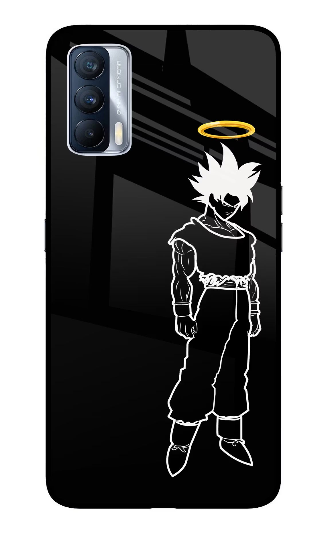 DBS Character Realme X7 Back Cover - DBS Character Realme X7 Glass Case Back Cover by Casekaro DBS Character Realme X7 Glass Case Back Cover by Casekaro