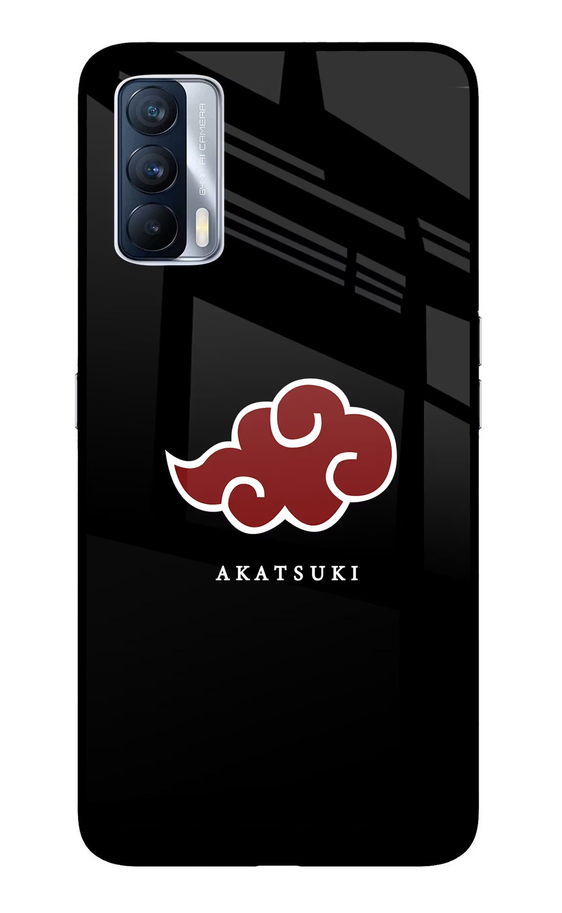Akatsuki Realme X7 Back Cover - Akatsuki Realme X7 Glass Case Back Cover by Casekaro Akatsuki Realme X7 Glass Case Back Cover by Casekaro