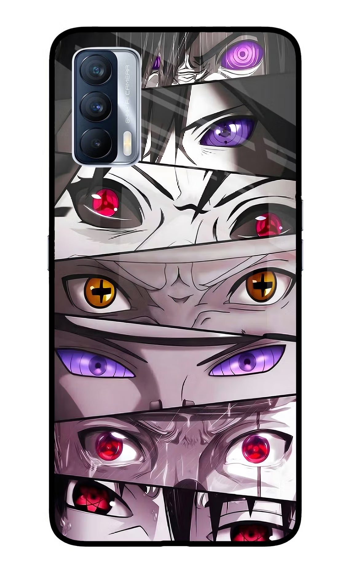 Naruto Anime Realme X7 Back Cover - Naruto Anime Realme X7 Glass Case Back Cover by Casekaro Naruto Anime Realme X7 Glass Case Back Cover by Casekaro