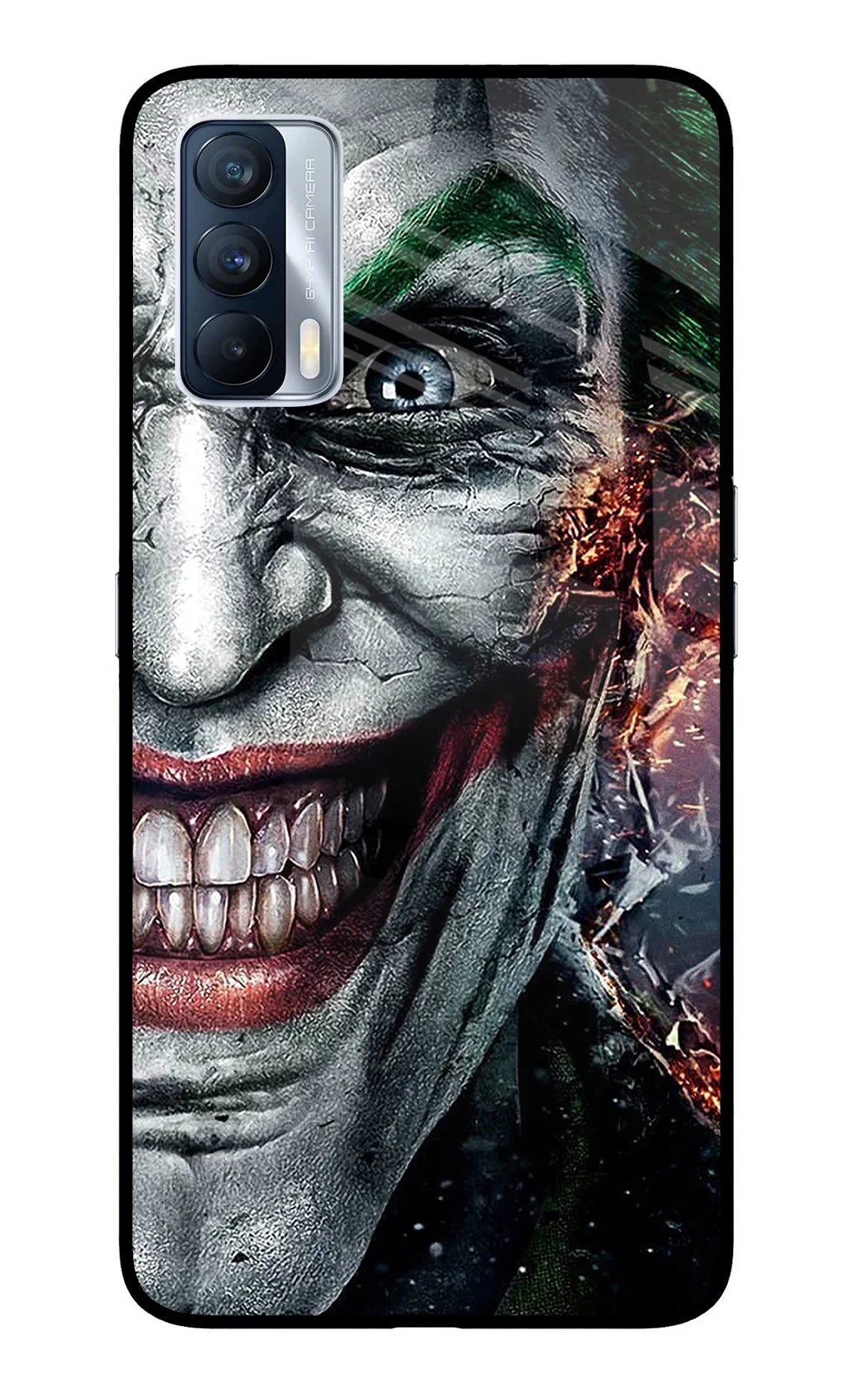 Joker Cam Realme X7 Glass Case - Joker Cam Realme X7 Glass Case Joker Cam Realme X7 Glass Case