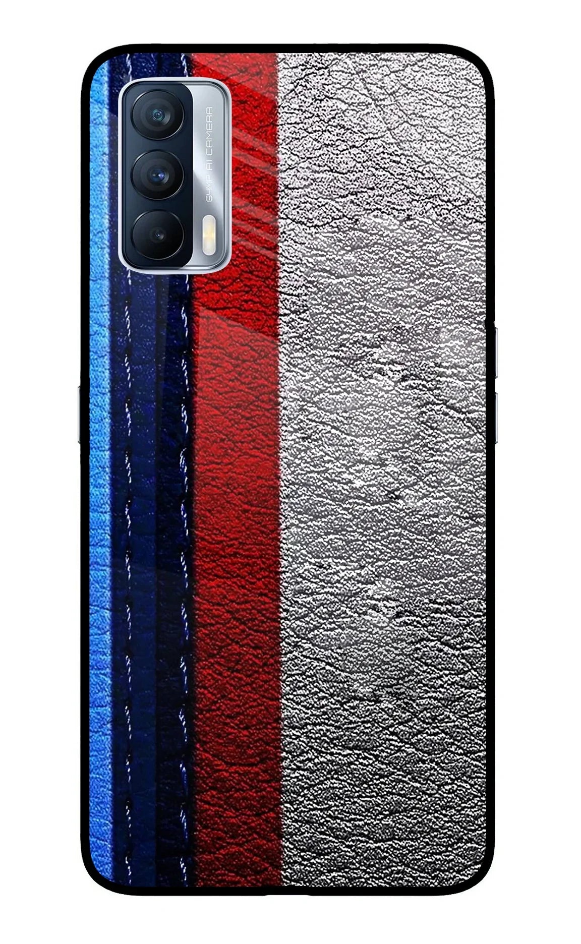 BMW Stripes Realme X7 Glass Case - BMW Stripes Realme X7 Glass Case BMW Stripes Realme X7 Glass Case
