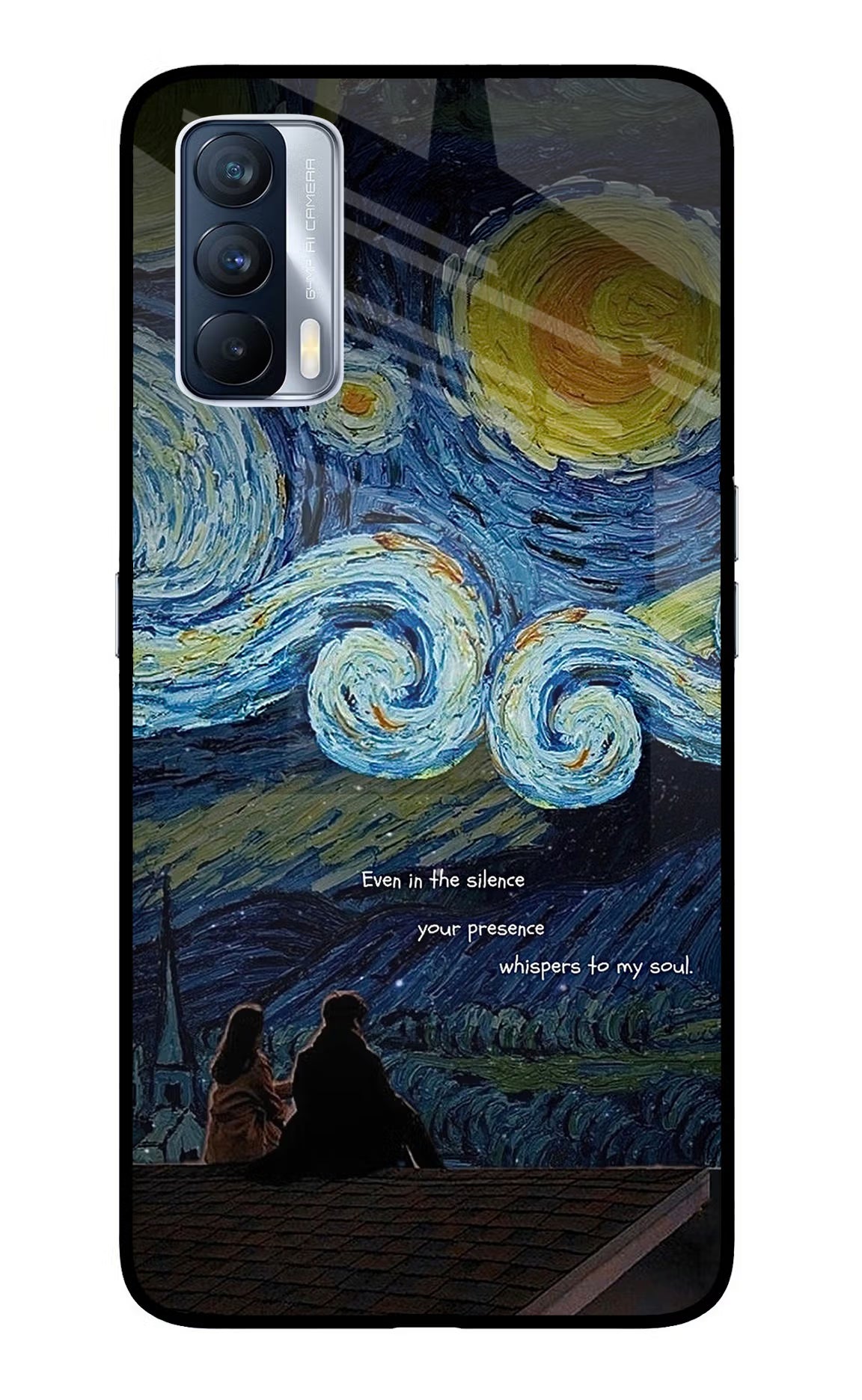 Softcore Realme X7 Glass Case - Softcore Realme X7 Glass Case Softcore Realme X7 Glass Case