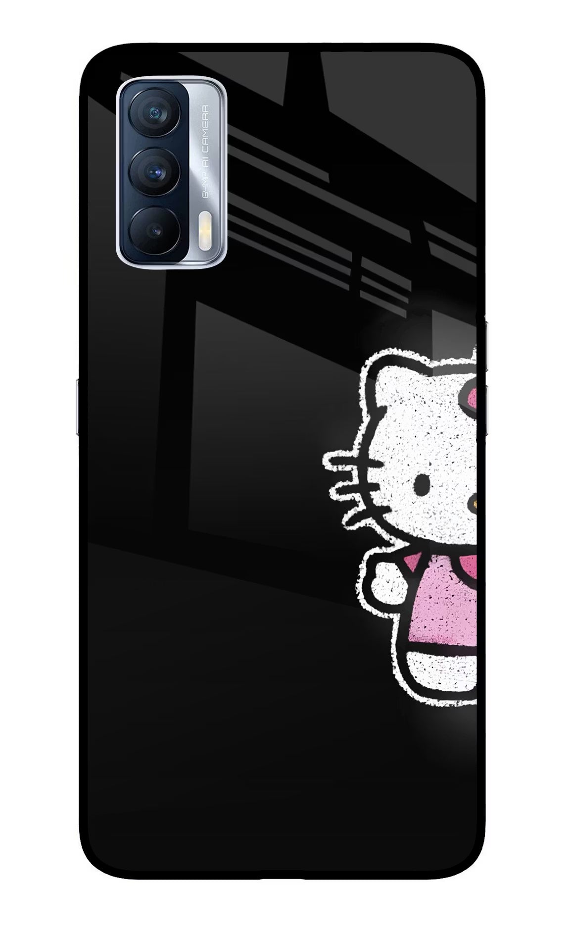 Kitty Charm Realme X7 Glass Case - Kitty Charm Realme X7 Glass Case Kitty Charm Realme X7 Glass Case