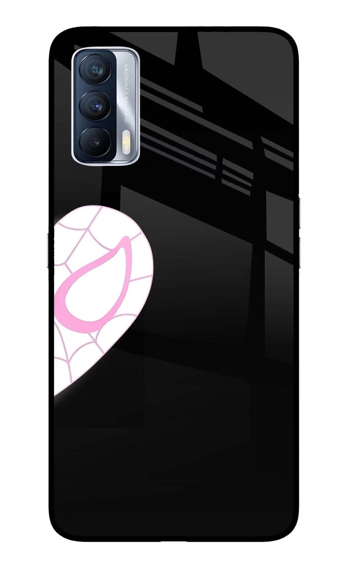 Gwen Mask Realme X7 Glass Case - Gwen Mask Realme X7 Glass Case Gwen Mask Realme X7 Glass Case