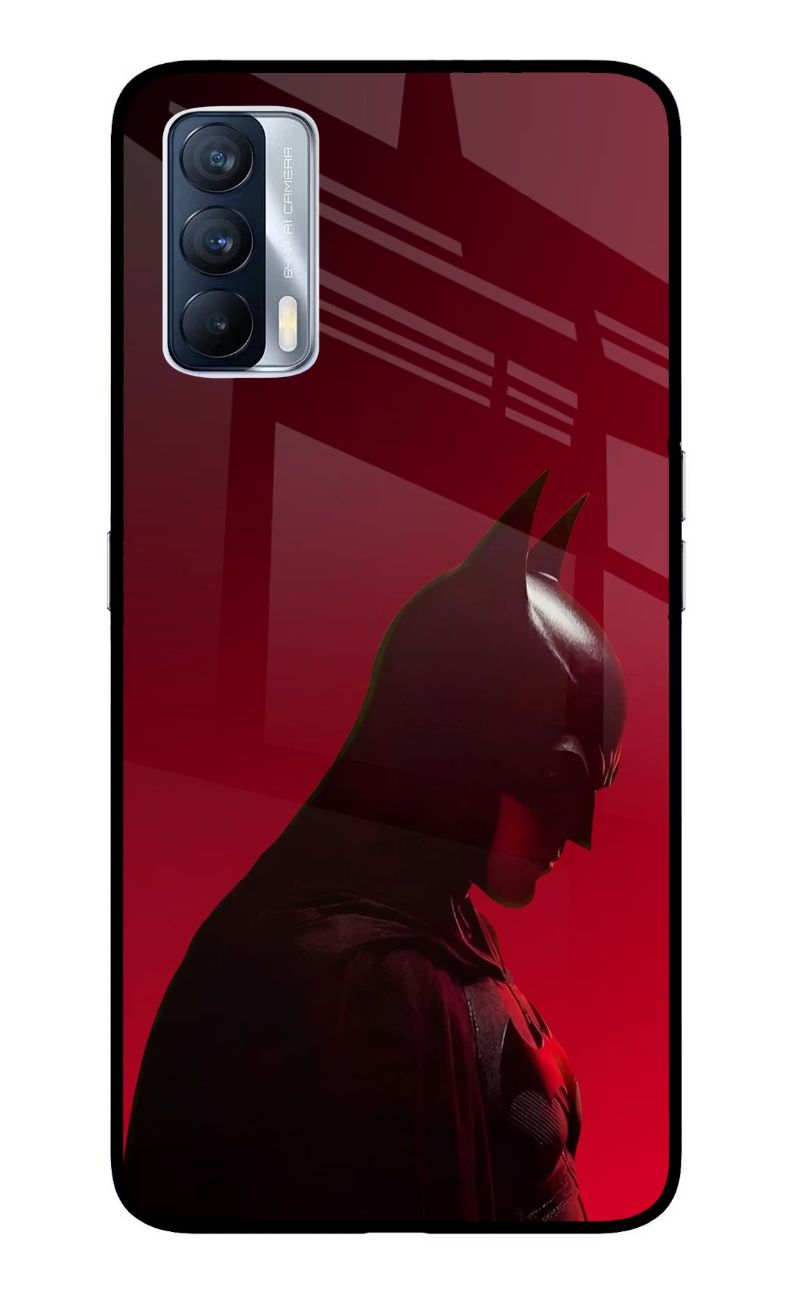 Dark Knight Realme X7 Glass Case - Dark Knight Realme X7 Glass Case Dark Knight Realme X7 Glass Case