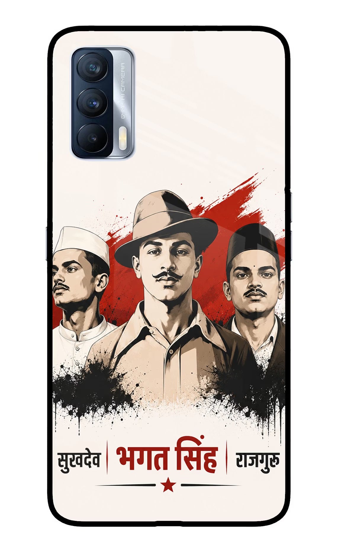 Sardar Patel Iron Will Realme X7 Glass Case - Sardar Patel Iron Will Realme X7 Glass Case Sardar Patel Iron Will Realme X7 Glass Case