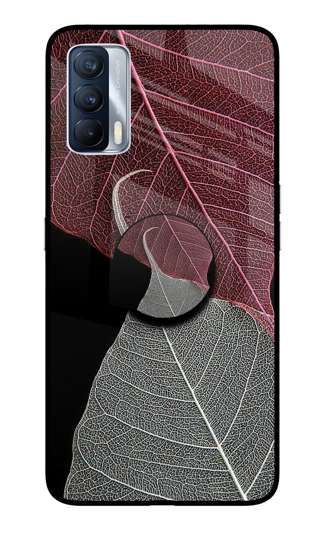 Leaf Pattern Realme X7 Pop Case - Leaf Pattern Realme X7 Pop Case by Casekaro Leaf Pattern Realme X7 Pop Case by Casekaro