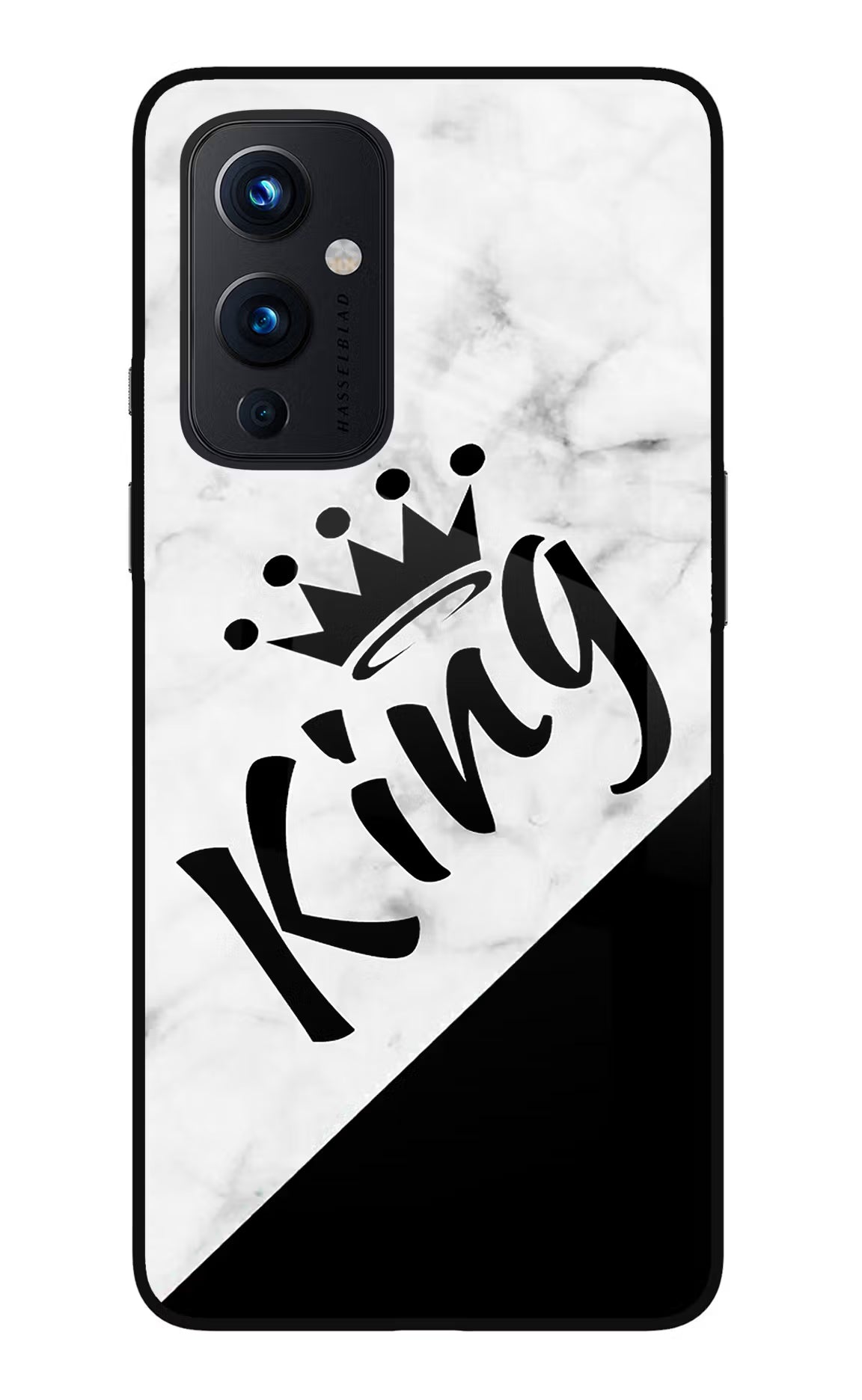King Oneplus 9 Glass Case - King Oneplus 9 Glass Case King Oneplus 9 Glass Case