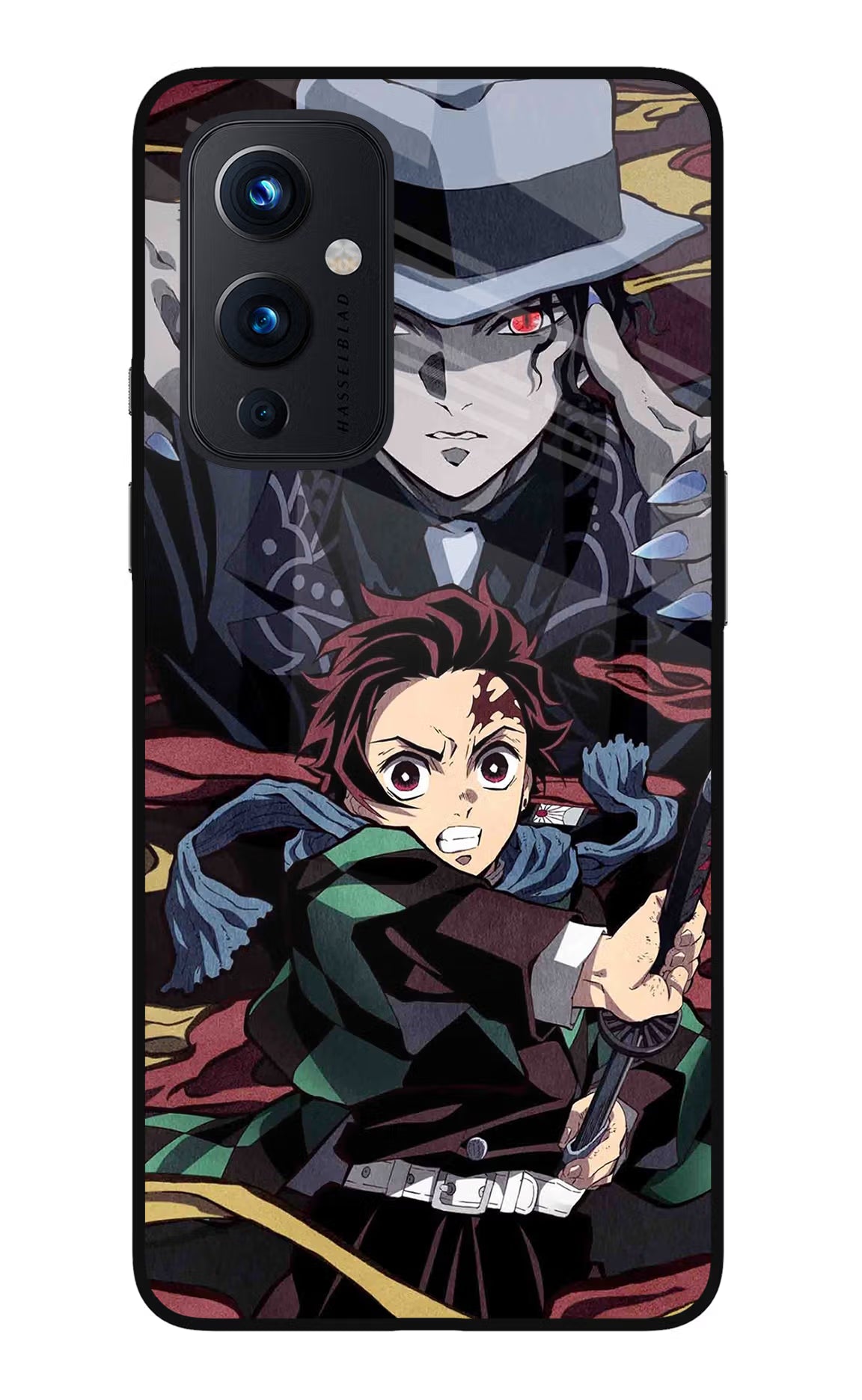 Demon Slayer Oneplus 9 Glass Case - Demon Slayer Oneplus 9 Glass Case Demon Slayer Oneplus 9 Glass Case