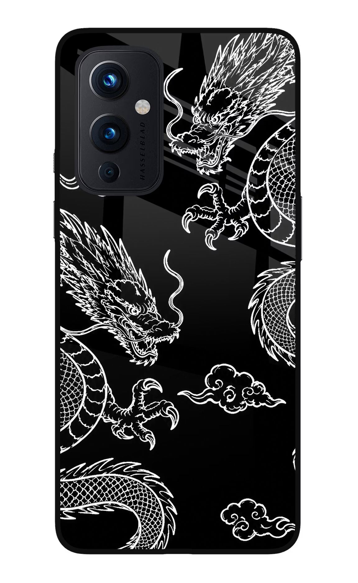 Twin Dragons Oneplus 9 Glass Case - Twin Dragons Oneplus 9 Glass Case Twin Dragons Oneplus 9 Glass Case
