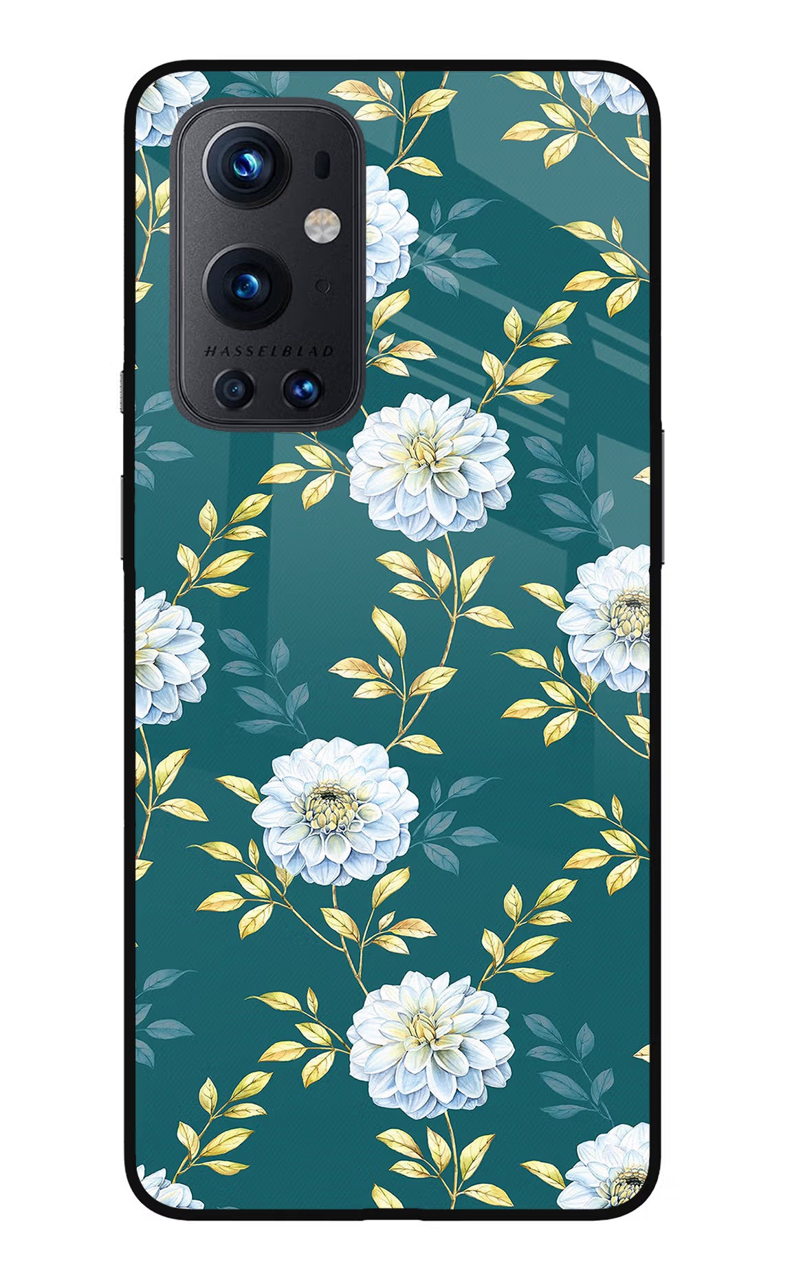 Flowers Oneplus 9 Pro Glass Case - Flowers Oneplus 9 Pro Glass Case Flowers Oneplus 9 Pro Glass Case