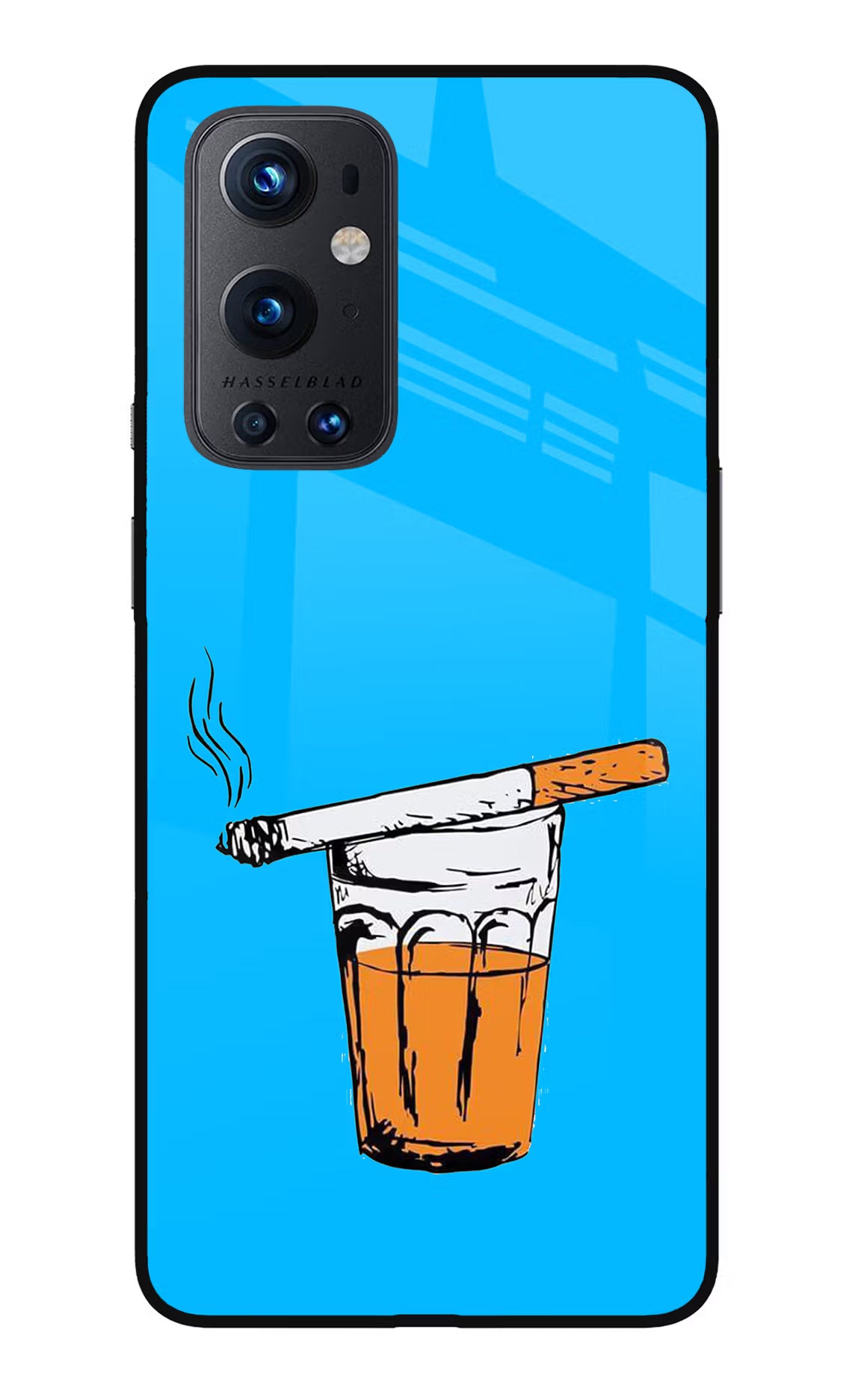 Chai Sutta Oneplus 9 Pro Glass Case - Chai Sutta Oneplus 9 Pro Glass Case Chai Sutta Oneplus 9 Pro Glass Case