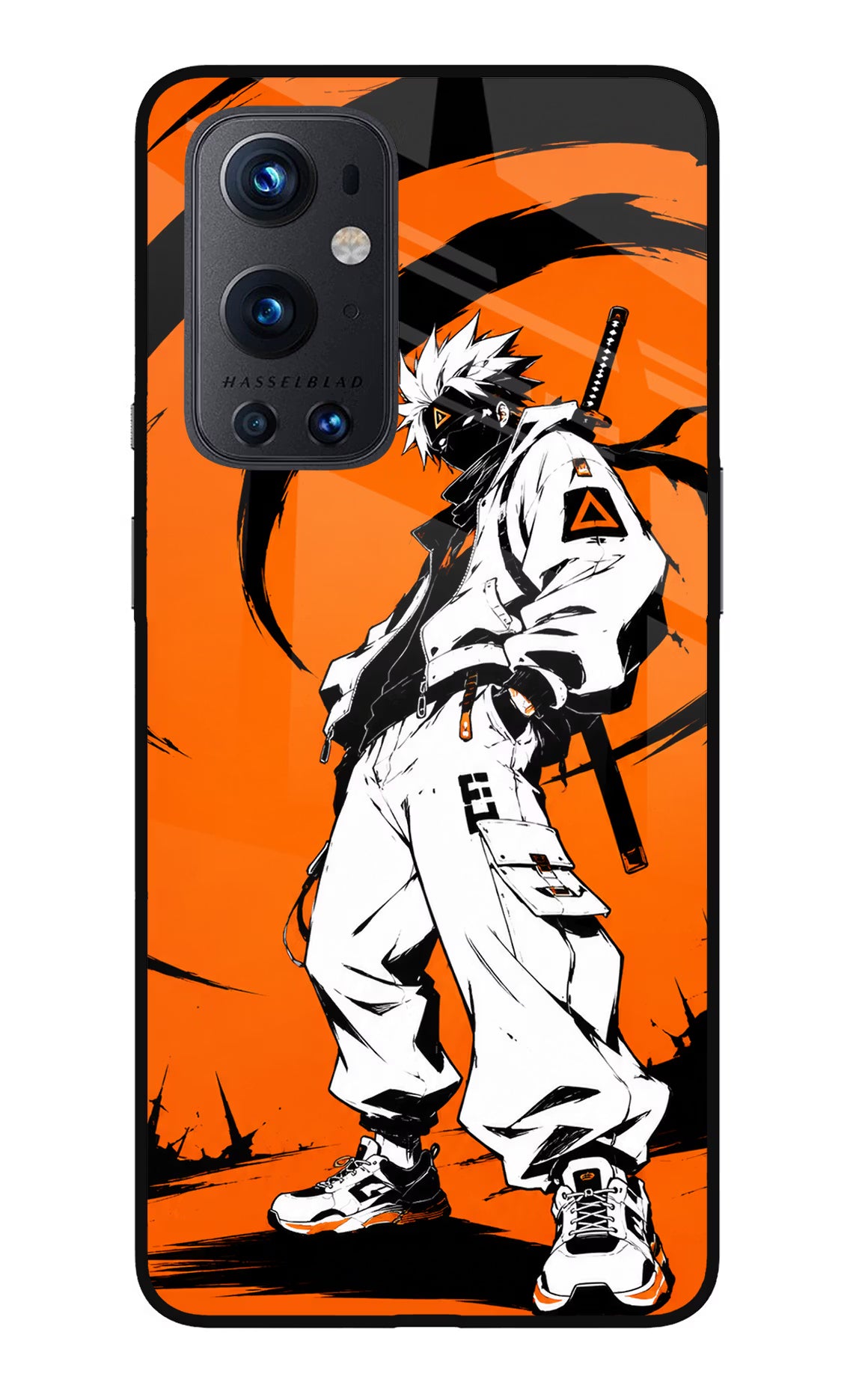 Street Samurai Oneplus 9 Pro Glass Case - Street Samurai Oneplus 9 Pro Glass Case Street Samurai Oneplus 9 Pro Glass Case