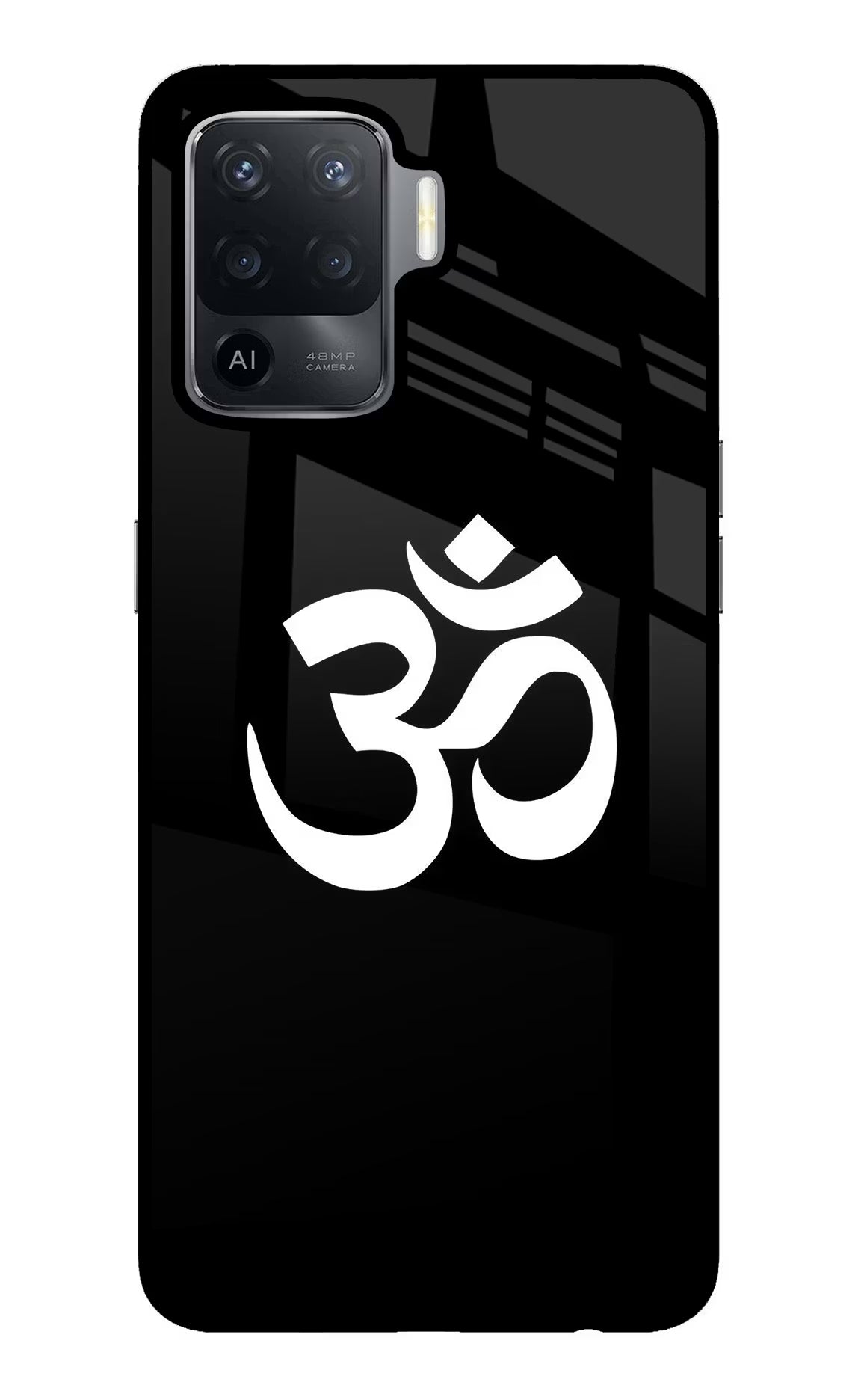 Om Oppo F19 Pro Glass Case - Om Oppo F19 Pro Glass Case Om Oppo F19 Pro Glass Case