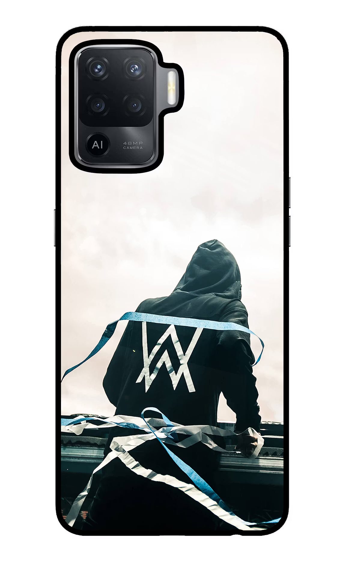 Alan Walker Oppo F19 Pro Back Cover - Alan Walker Oppo F19 Pro Glass Case Back Cover by Casekaro Alan Walker Oppo F19 Pro Glass Case Back Cover by Casekaro