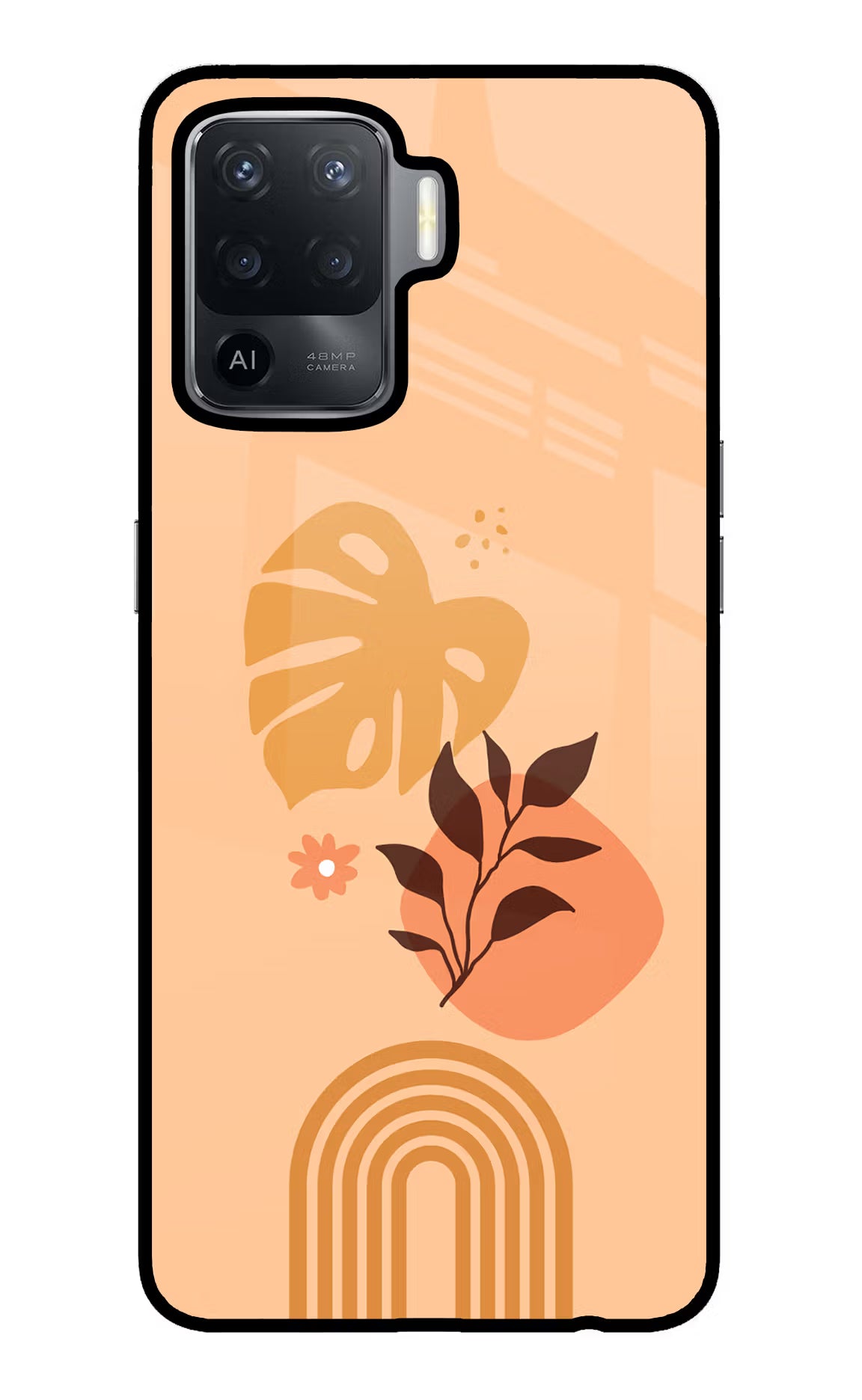 Bohemian Art Oppo F19 Pro Back Cover - Bohemian Art Oppo F19 Pro Glass Case Back Cover by Casekaro Bohemian Art Oppo F19 Pro Glass Case Back Cover by Casekaro