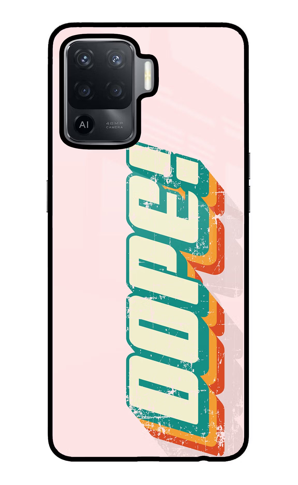 Dope Oppo F19 Pro Back Cover - Dope Oppo F19 Pro Glass Case Back Cover by Casekaro Dope Oppo F19 Pro Glass Case Back Cover by Casekaro