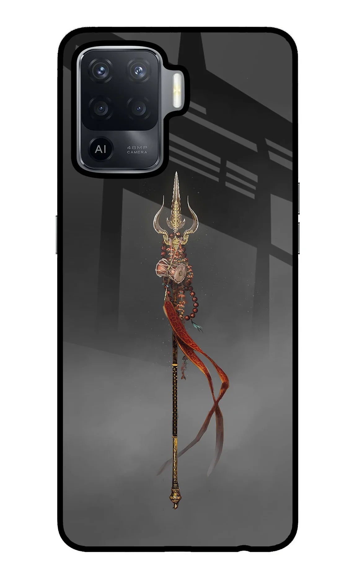 Shiv Trishul Oppo F19 Pro Glass Case - Shiv Trishul Oppo F19 Pro Glass Case Shiv Trishul Oppo F19 Pro Glass Case