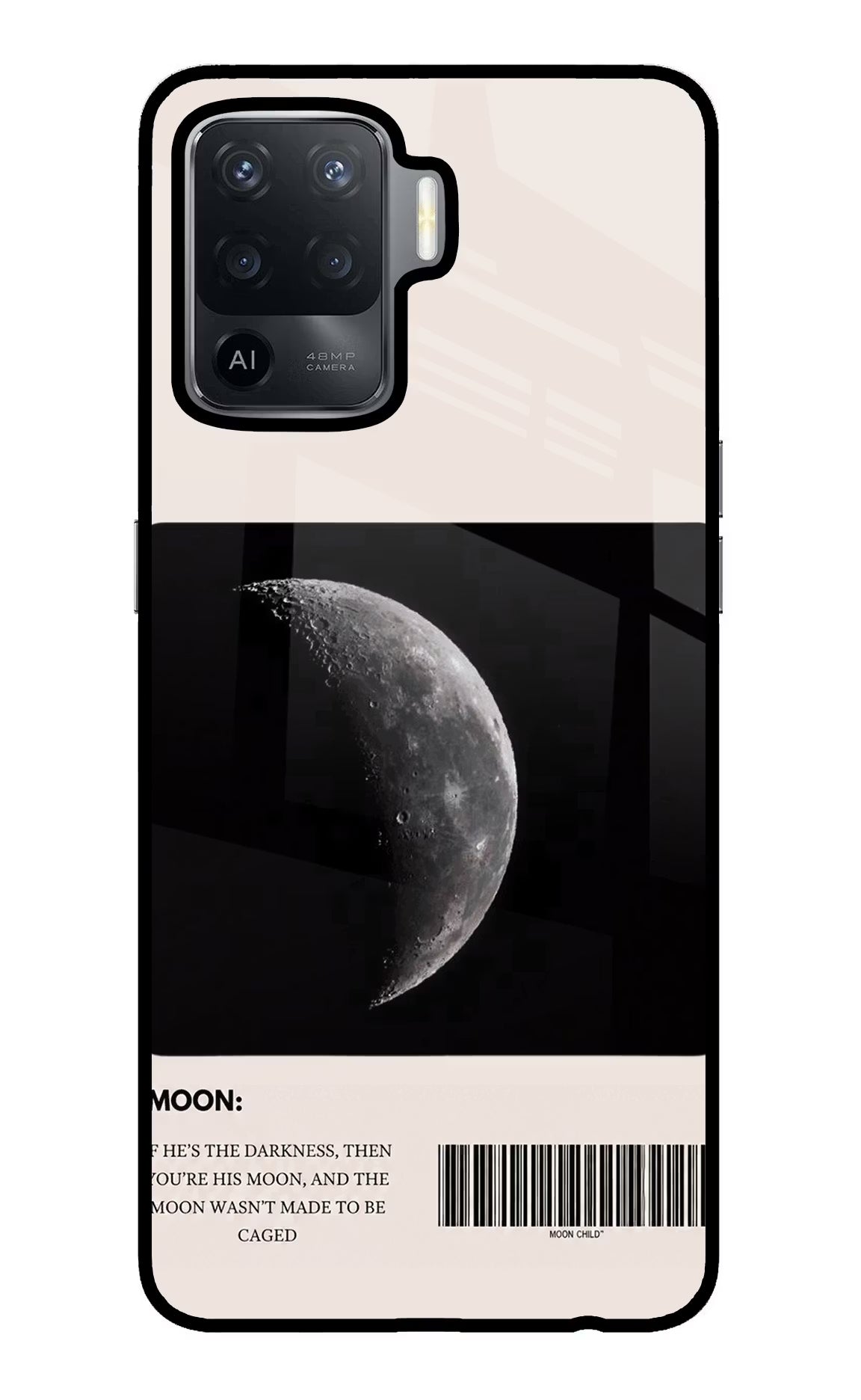 Moon Phase Oppo F19 Pro Glass Case - Moon Phase Oppo F19 Pro Glass Case Moon Phase Oppo F19 Pro Glass Case
