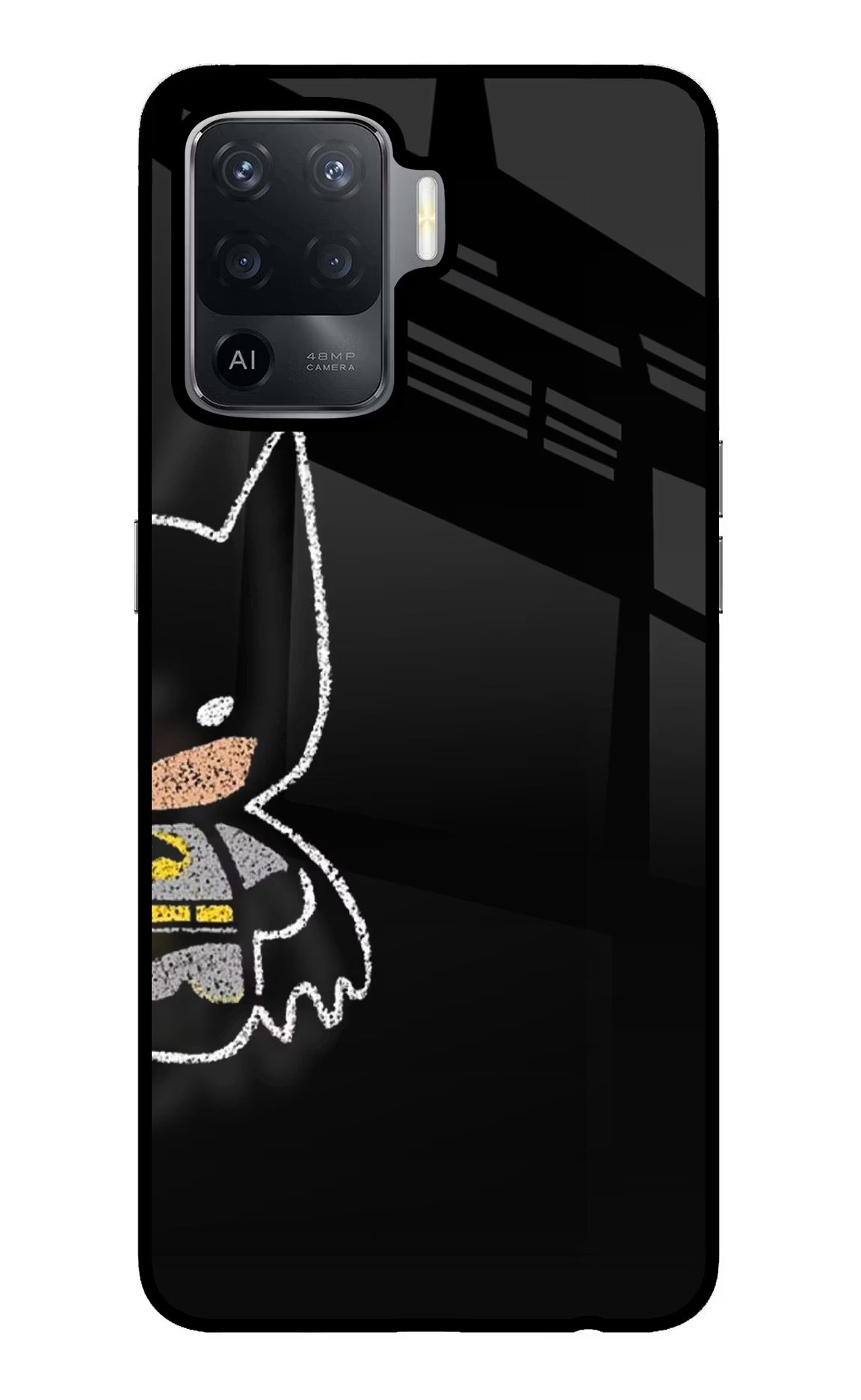 Bat Kitty Oppo F19 Pro Glass Case - Bat Kitty Oppo F19 Pro Glass Case Bat Kitty Oppo F19 Pro Glass Case