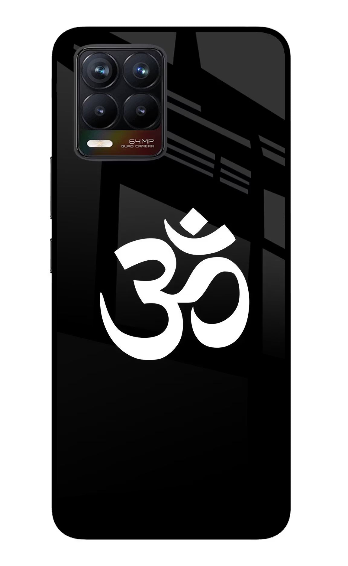 Om Realme 8/8 Pro (not 5G) Glass Case - Om Realme 8/8 Pro (not 5G) Glass Case Om Realme 8/8 Pro (not 5G) Glass Case