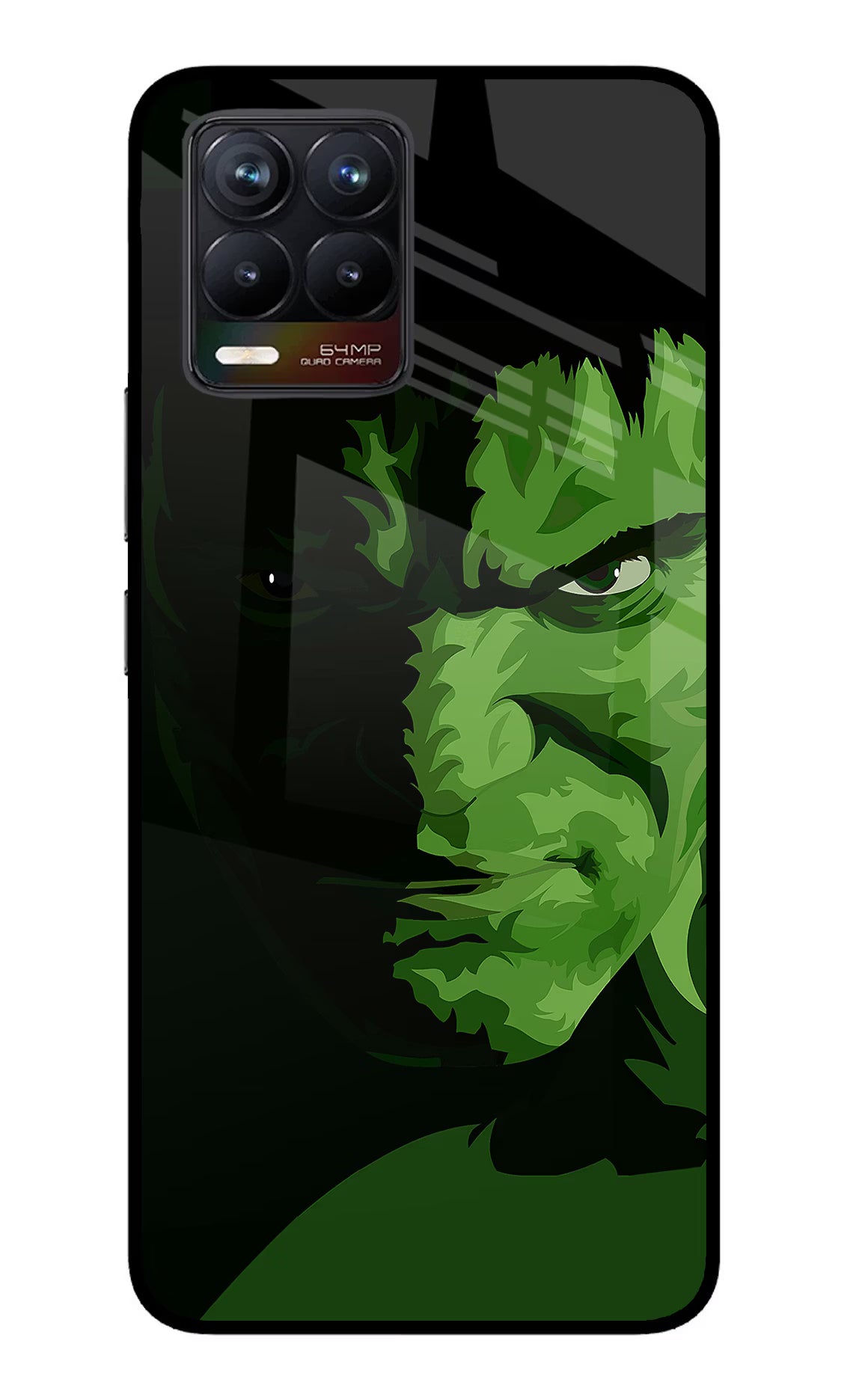 HULK Realme 8/8 Pro (not 5G) Glass Case - HULK Realme 8/8 Pro (not 5G) Glass Case HULK Realme 8/8 Pro (not 5G) Glass Case