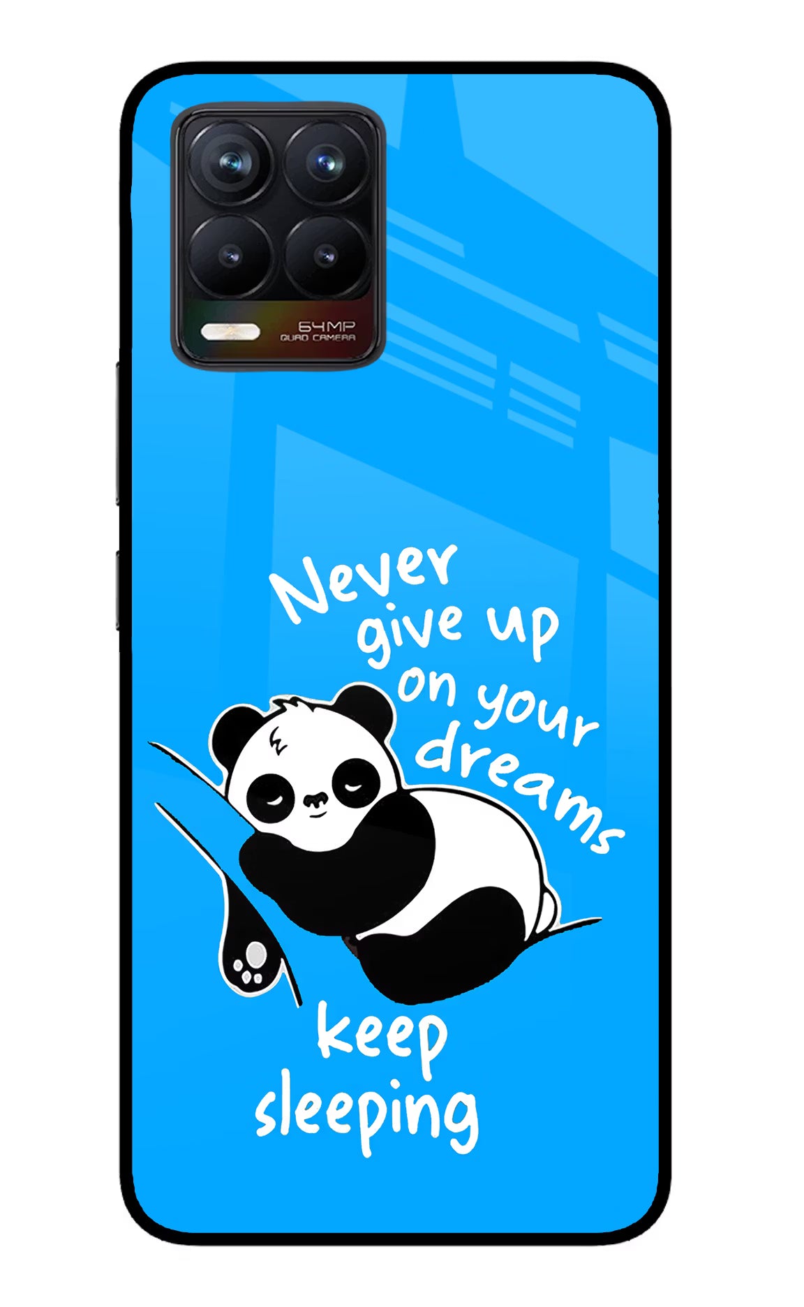 Keep Sleeping Realme 8/8 Pro (not 5G) Glass Case - Keep Sleeping Realme 8/8 Pro (not 5G) Glass Case Keep Sleeping Realme 8/8 Pro (not 5G) Glass Case