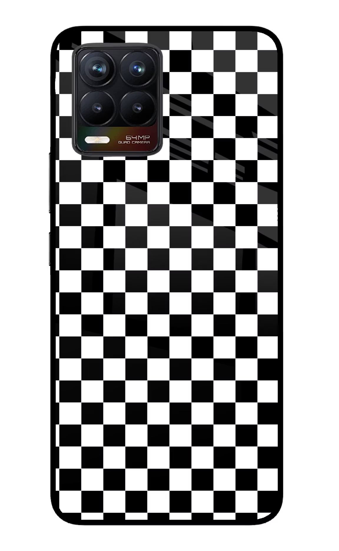 Chess Board Realme 8/8 Pro (not 5G) Glass Case - Chess Board Realme 8/8 Pro (not 5G) Glass Case Chess Board Realme 8/8 Pro (not 5G) Glass Case