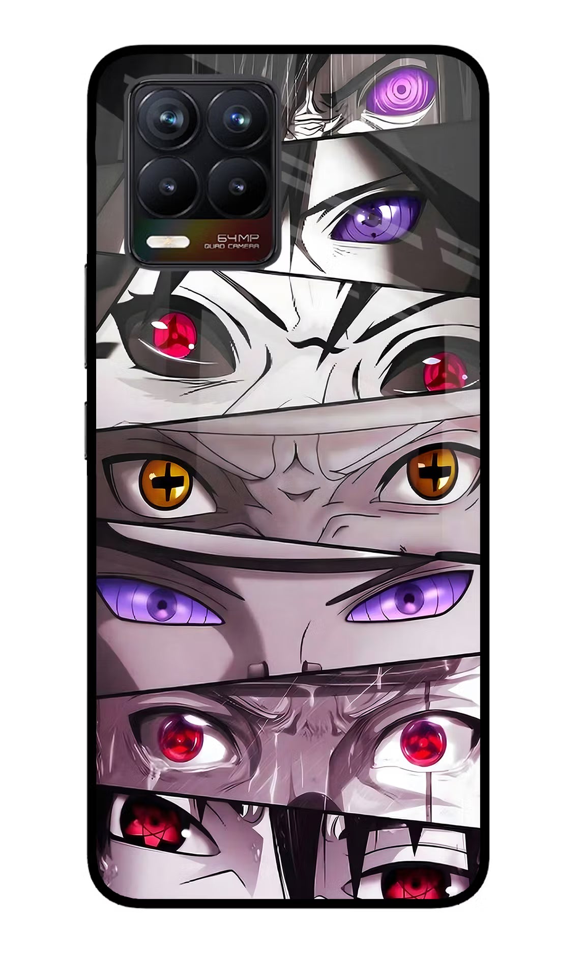 Naruto Anime Realme 8/8 Pro (not 5G) Glass Case - Naruto Anime Realme 8/8 Pro (not 5G) Glass Case Naruto Anime Realme 8/8 Pro (not 5G) Glass Case