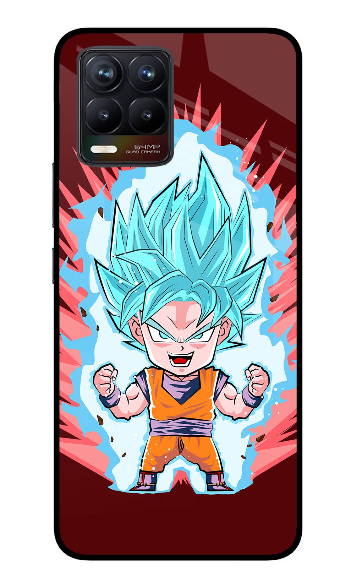 Goku Little Realme 8/8 Pro (not 5G) Glass Case - Goku Little Realme 8/8 Pro (not 5G) Glass Case Goku Little Realme 8/8 Pro (not 5G) Glass Case