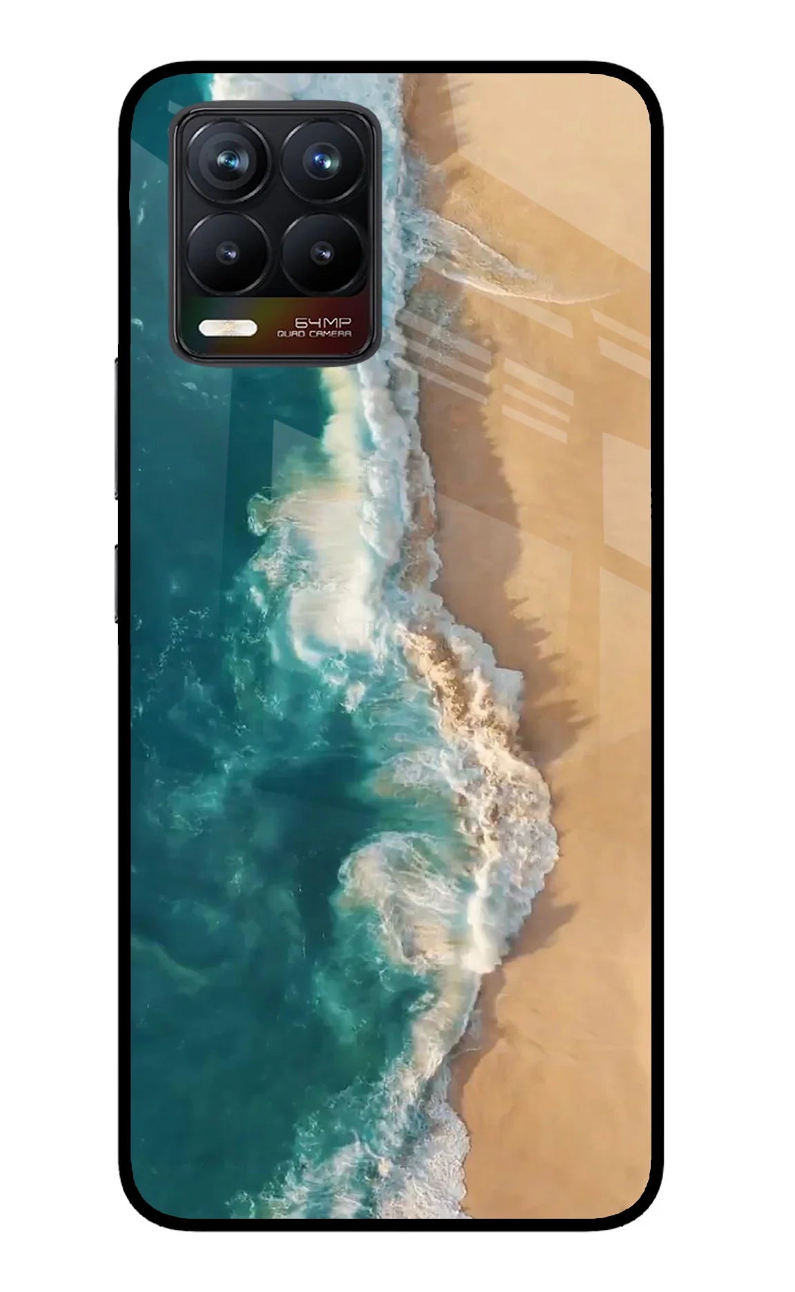 Ocean Beach Realme 8/8 Pro (not 5G) Glass Case - Ocean Beach Realme 8/8 Pro (not 5G) Glass Case Ocean Beach Realme 8/8 Pro (not 5G) Glass Case