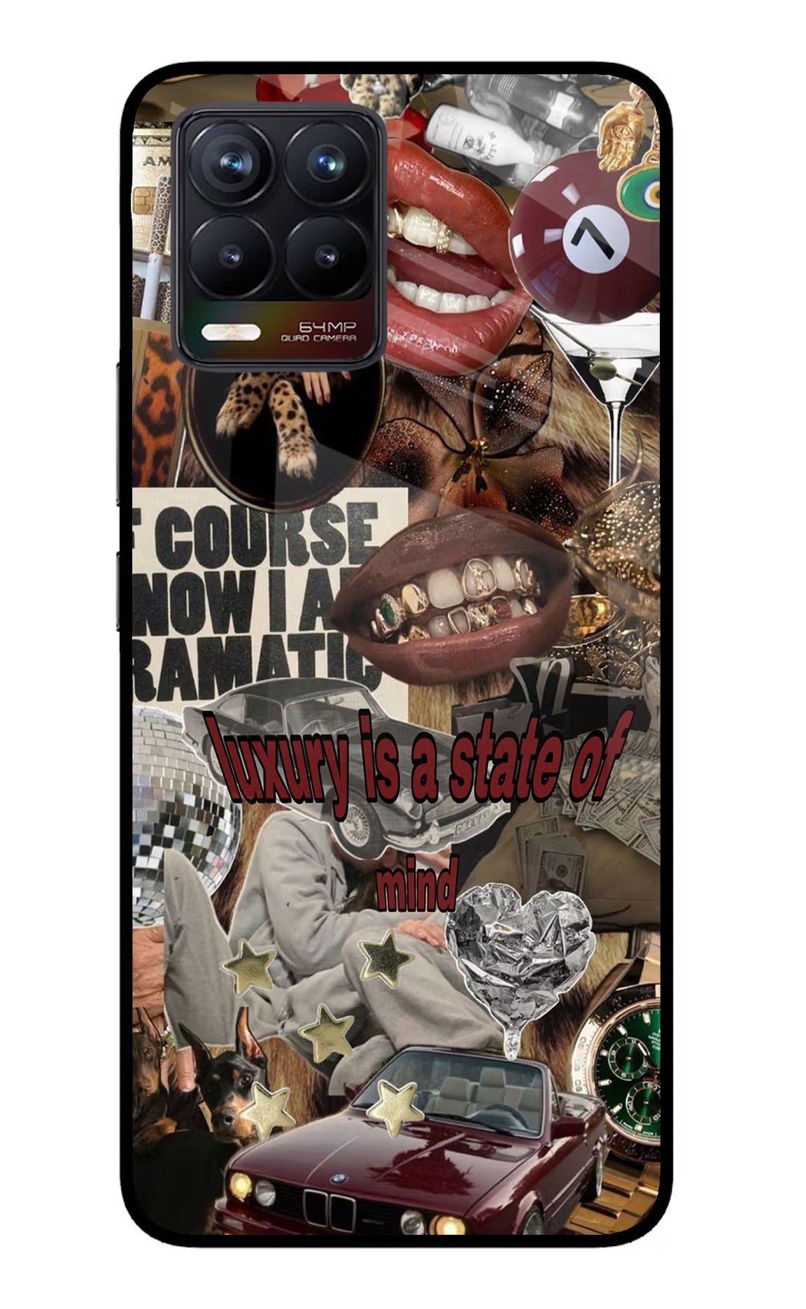 Luxury Realme 8/8 Pro (not 5G) Glass Case - Luxury Realme 8/8 Pro (not 5G) Glass Case Luxury Realme 8/8 Pro (not 5G) Glass Case