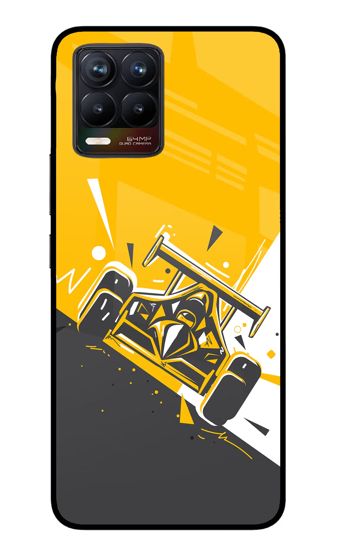 Track King Realme 8/8 Pro (not 5G) Glass Case - Track King Realme 8/8 Pro (not 5G) Glass Case Track King Realme 8/8 Pro (not 5G) Glass Case