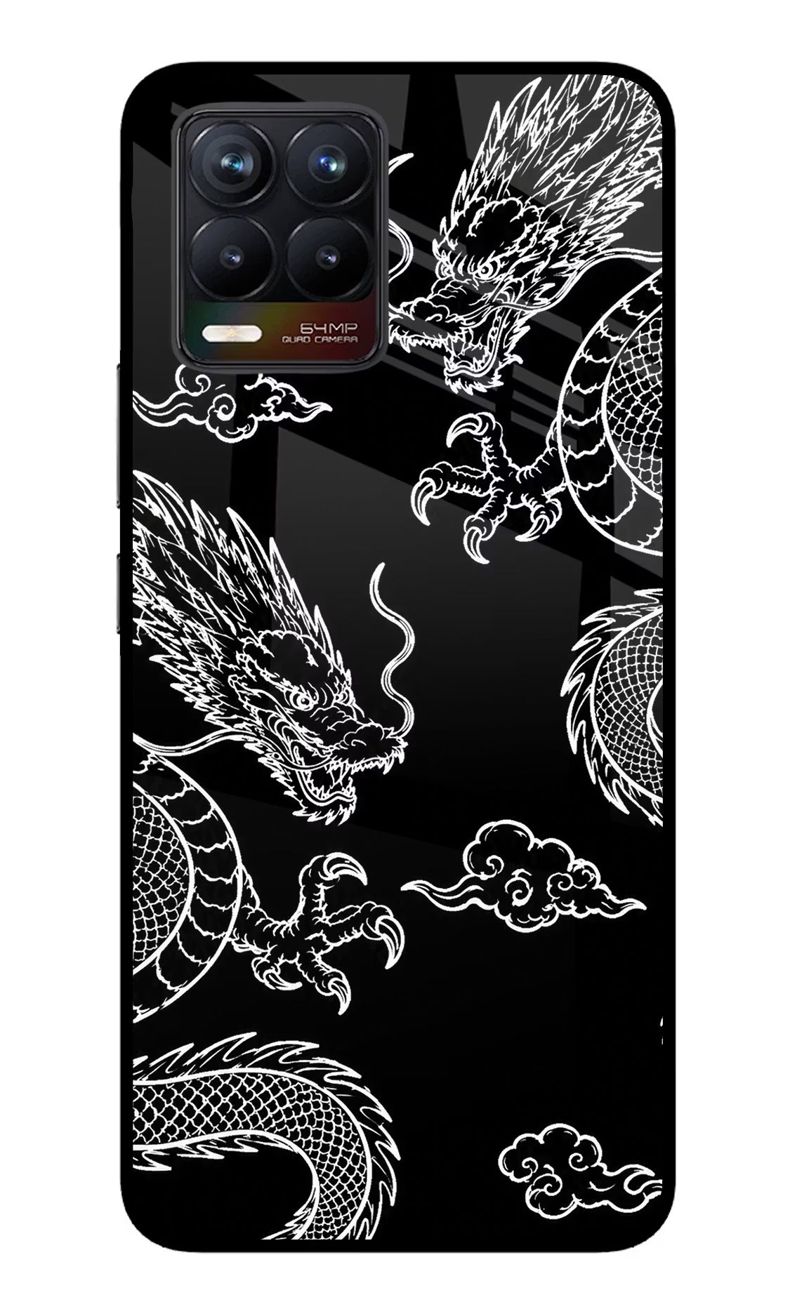 Twin Dragons Realme 8/8 Pro (not 5G) Glass Case - Twin Dragons Realme 8/8 Pro (not 5G) Glass Case Twin Dragons Realme 8/8 Pro (not 5G) Glass Case