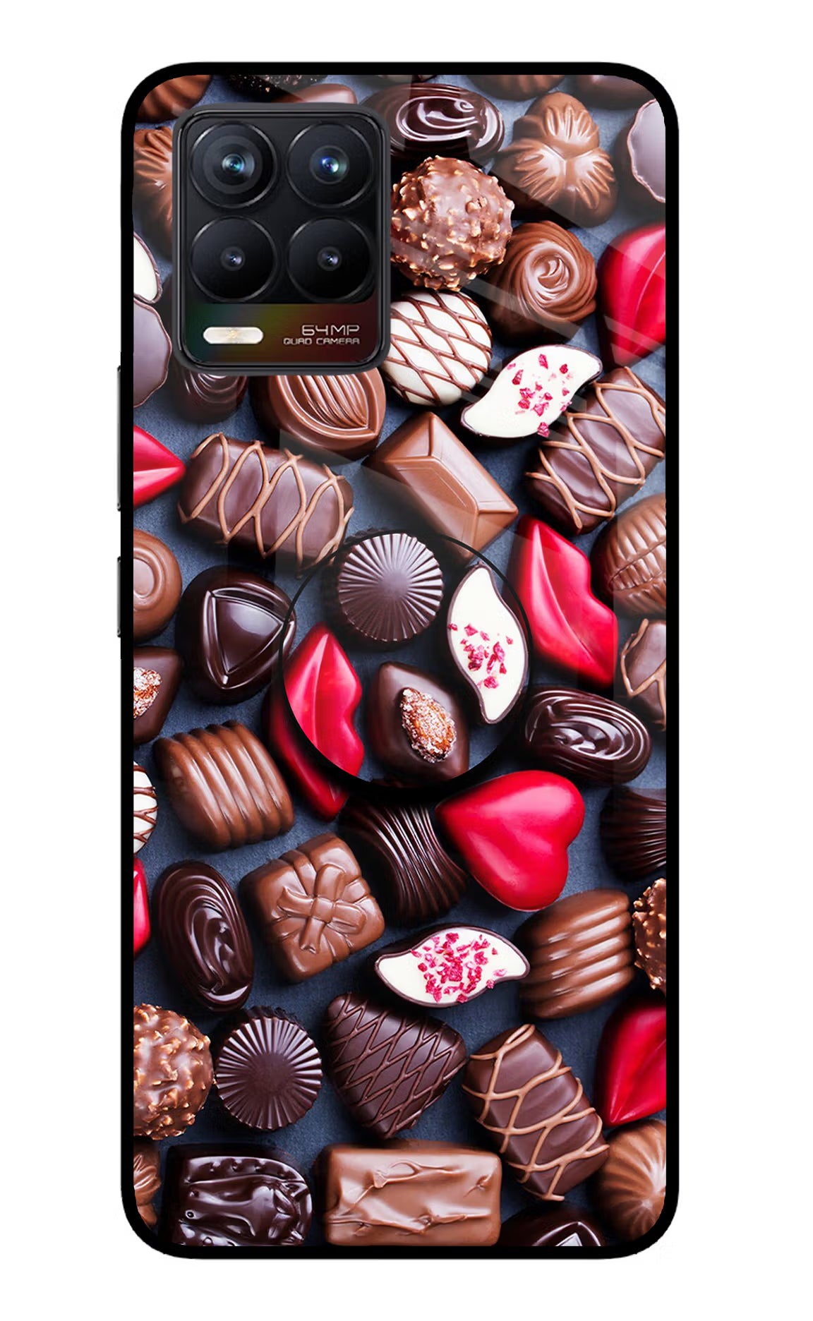 Chocolates Realme 8/8 Pro (not 5G) Glass Case - Chocolates Realme 8/8 Pro (not 5G) Glass Case Chocolates Realme 8/8 Pro (not 5G) Glass Case