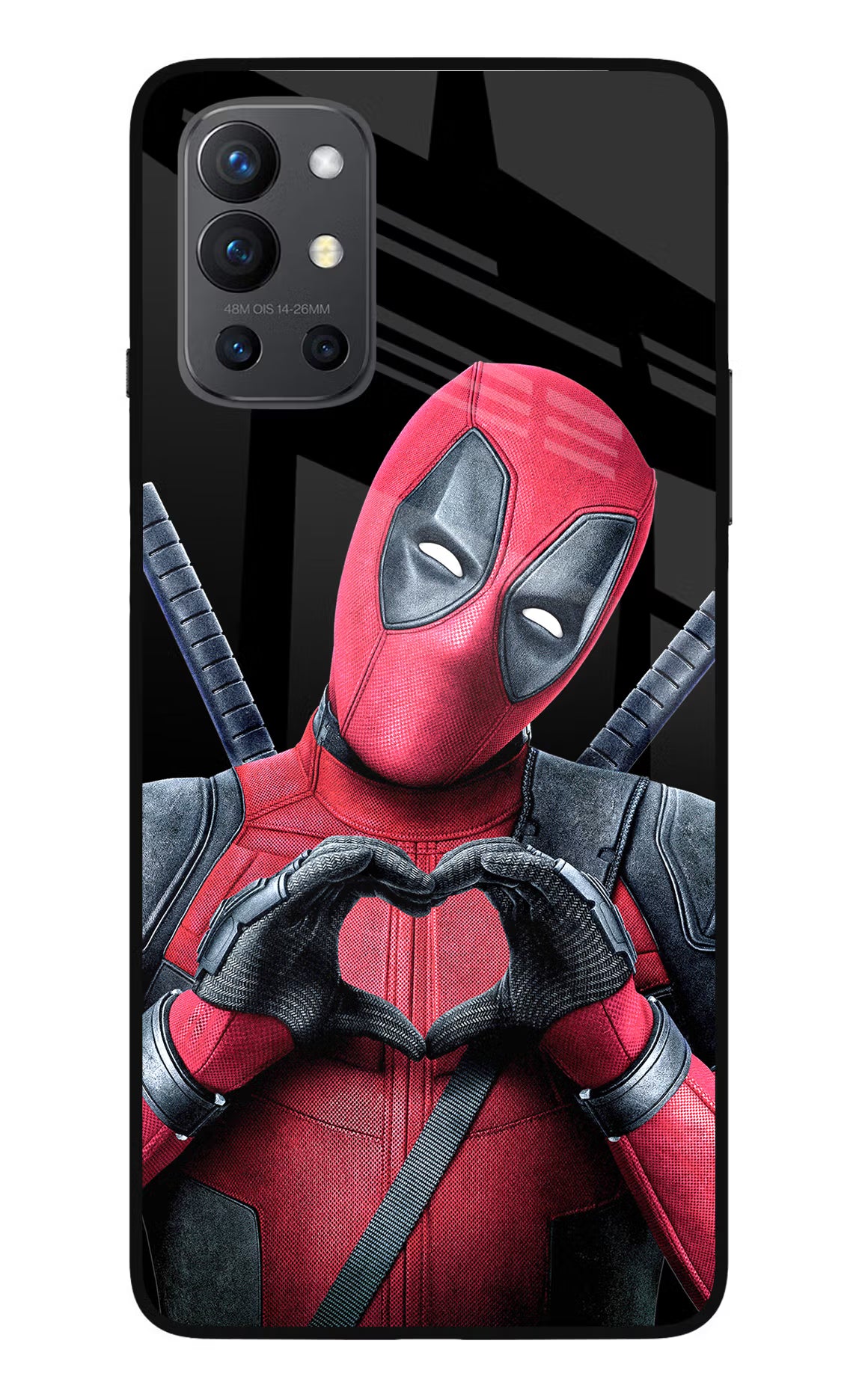 Deadpool Oneplus 9R Glass Case - Deadpool Oneplus 9R Glass Case Deadpool Oneplus 9R Glass Case