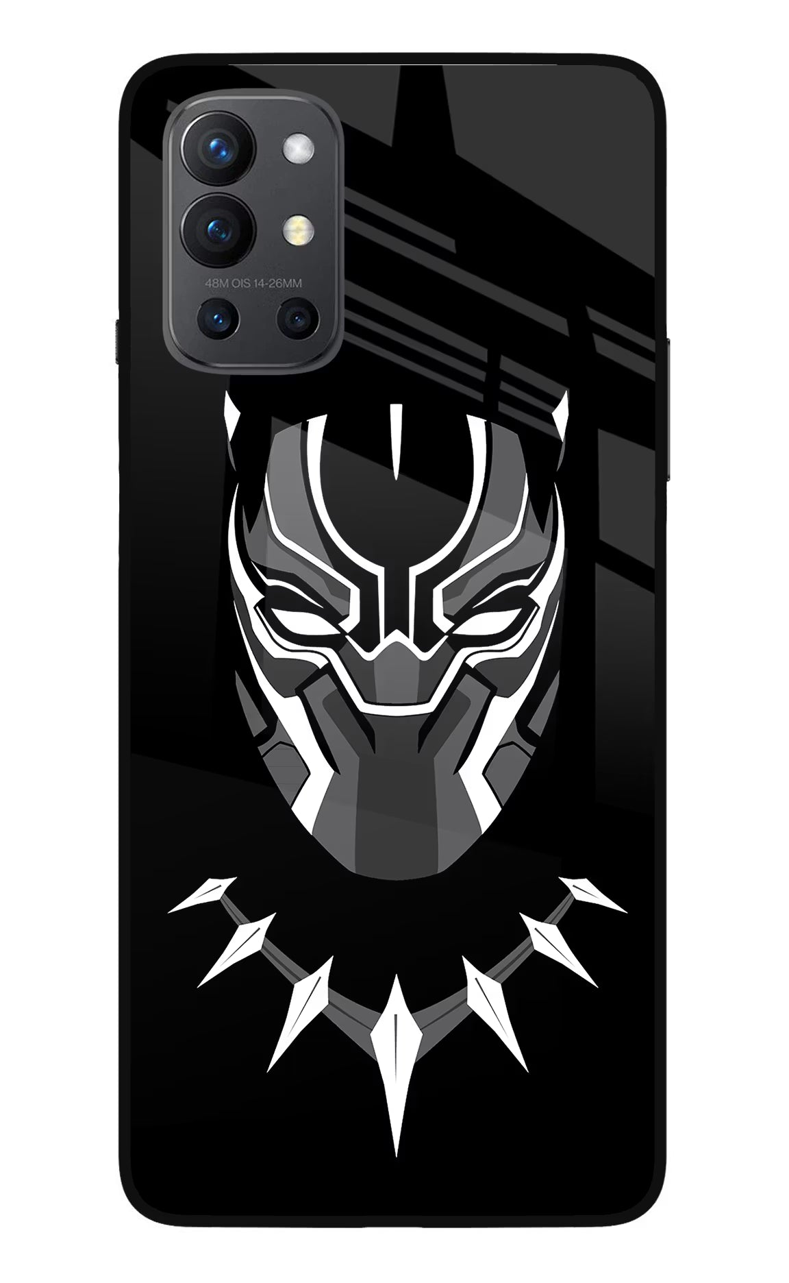 Black Panther Oneplus 9R Glass Case - Black Panther Oneplus 9R Glass Case Black Panther Oneplus 9R Glass Case