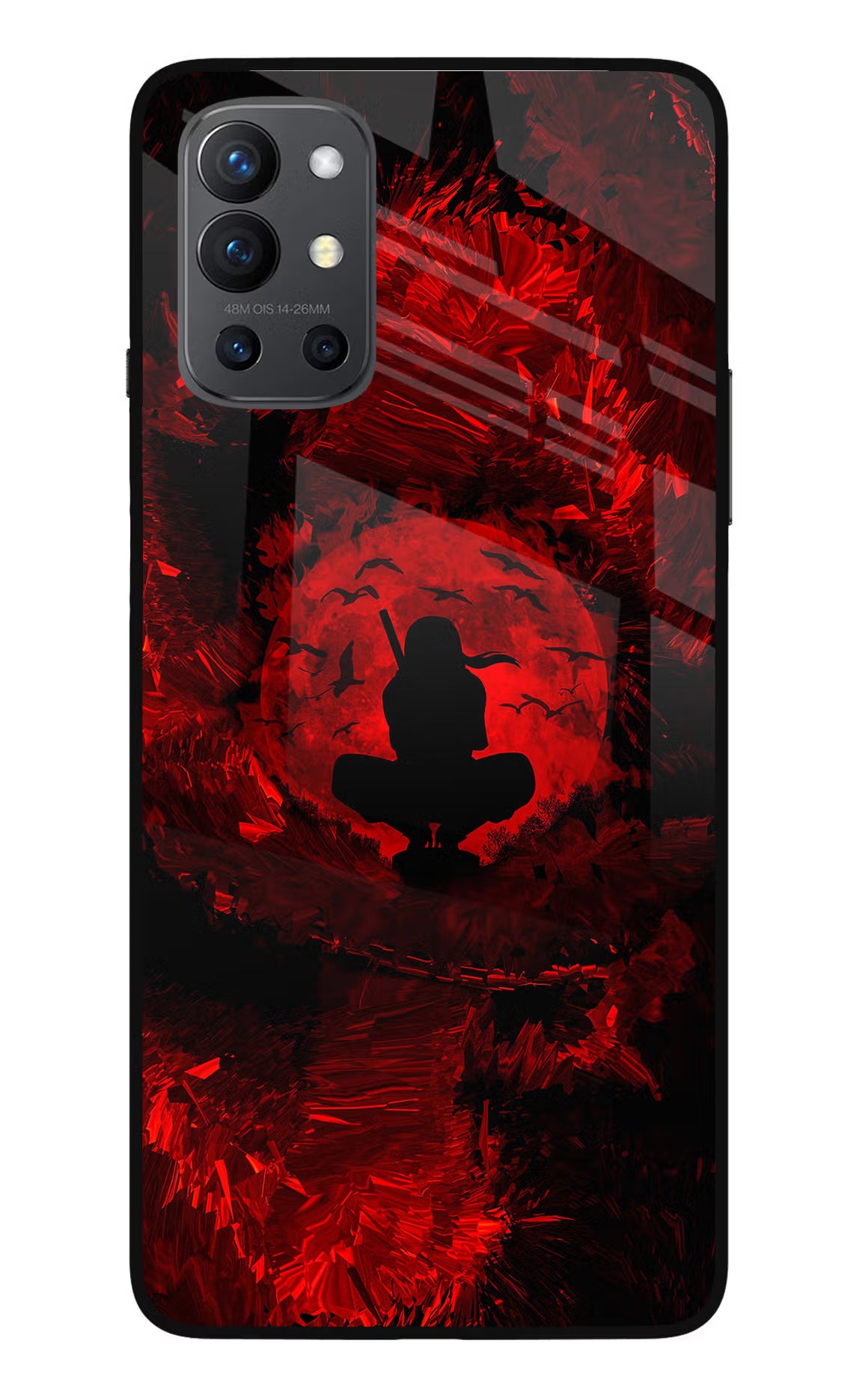 Itachi Uchiha Oneplus 9R Glass Case - Itachi Uchiha Oneplus 9R Glass Case Itachi Uchiha Oneplus 9R Glass Case